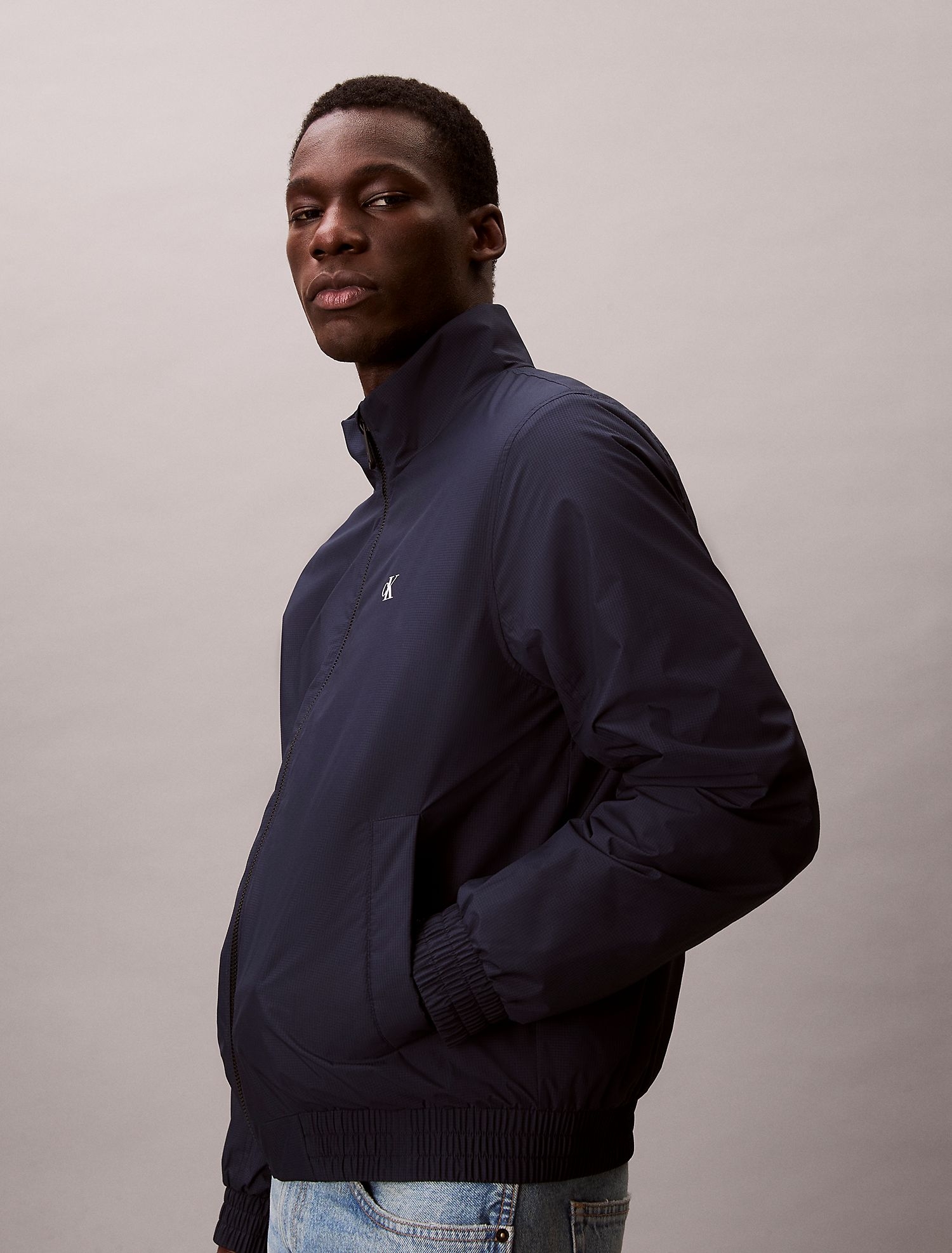 Куртка Calvin Klein Ripstop Padded Dark Sapphire