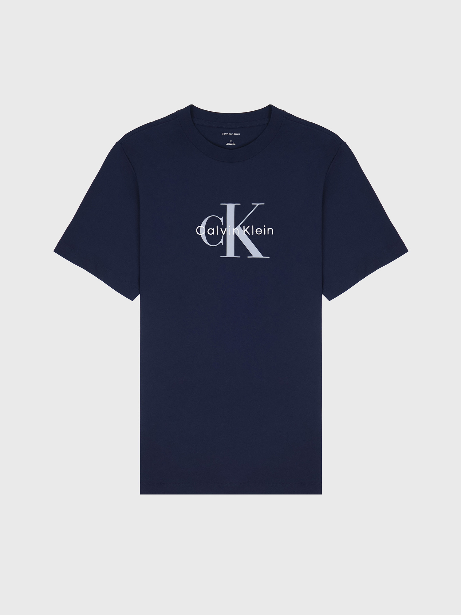 Футболка Calvin Klein Embroidered Monologo Dark Sapphire