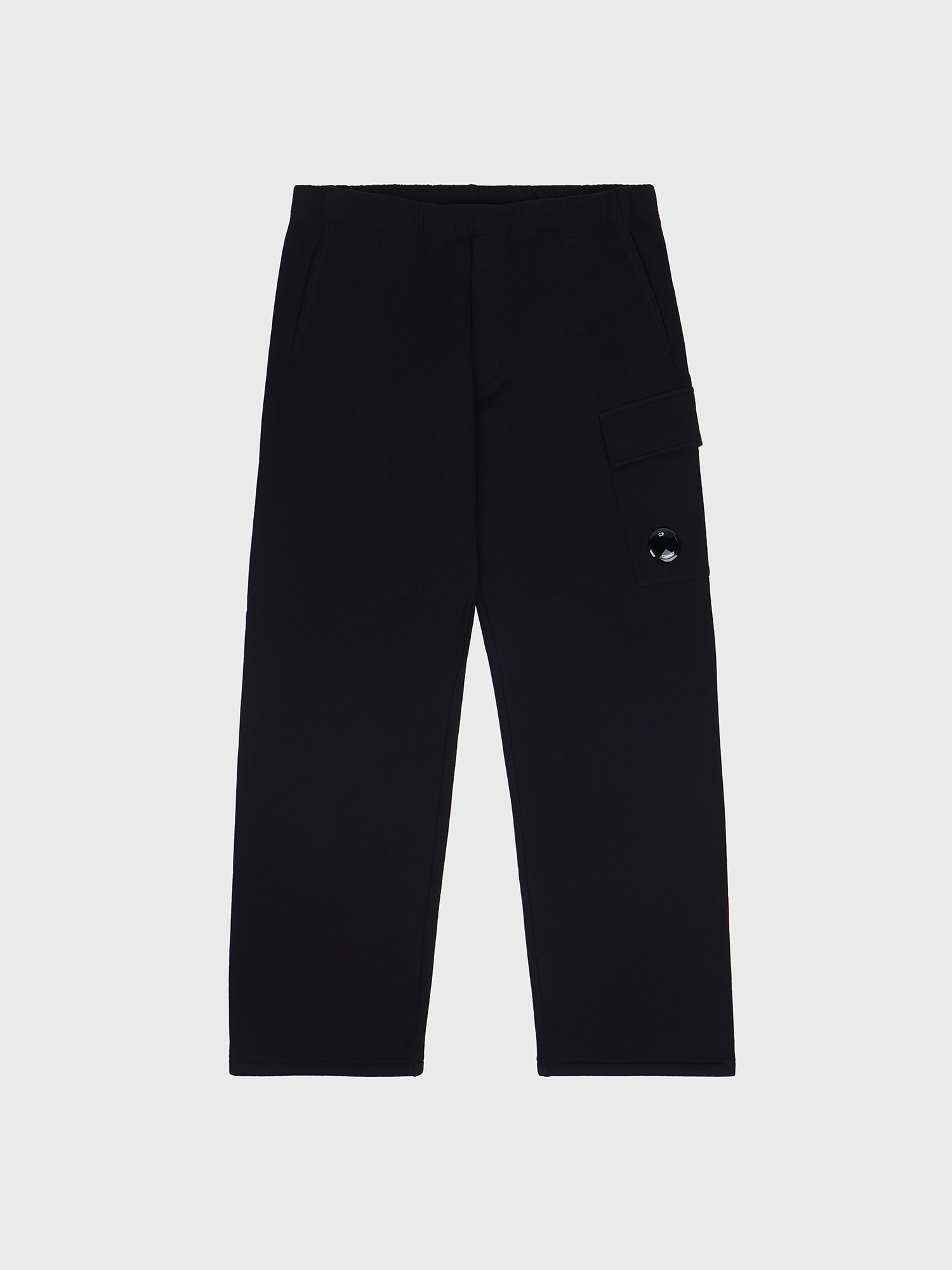 Брюки C.P. Company Diagonal Raised Fleece Cargo Black