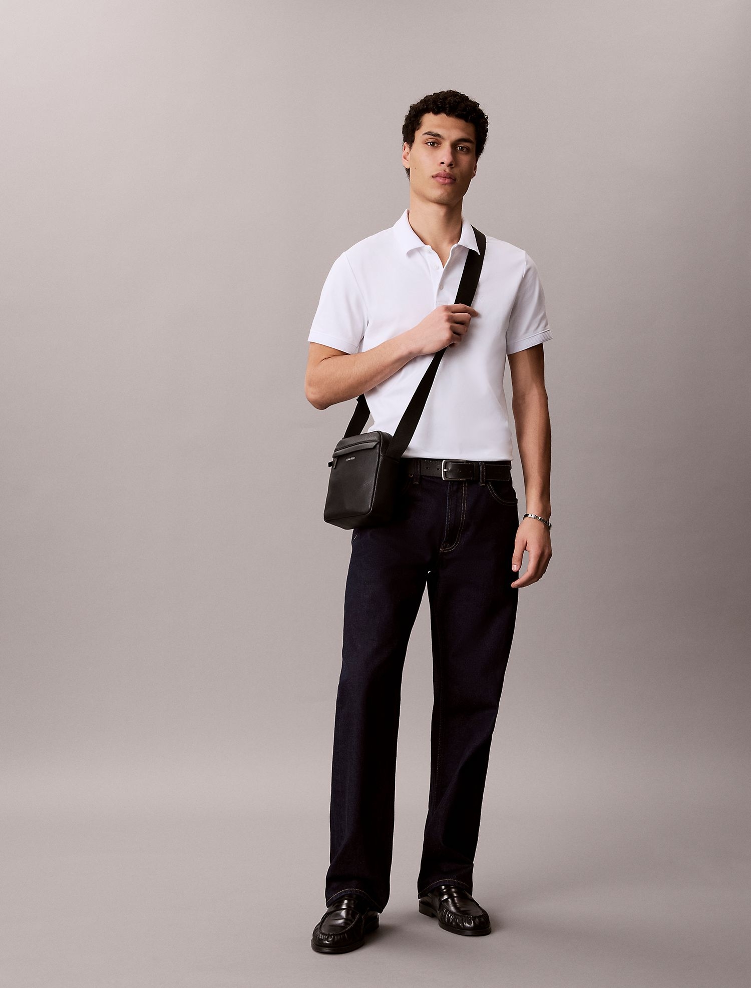 Сумка Calvin Klein Pebbled Reporter Bag Black