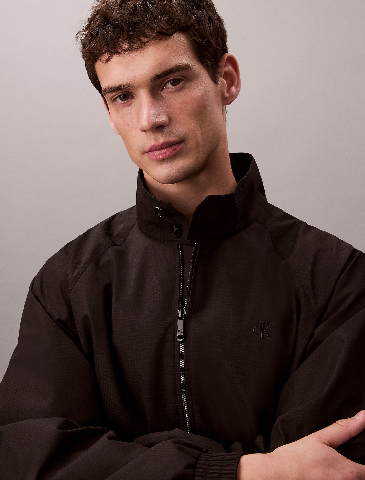 Куртка Calvin Klein Classic Harrington Jacket Black