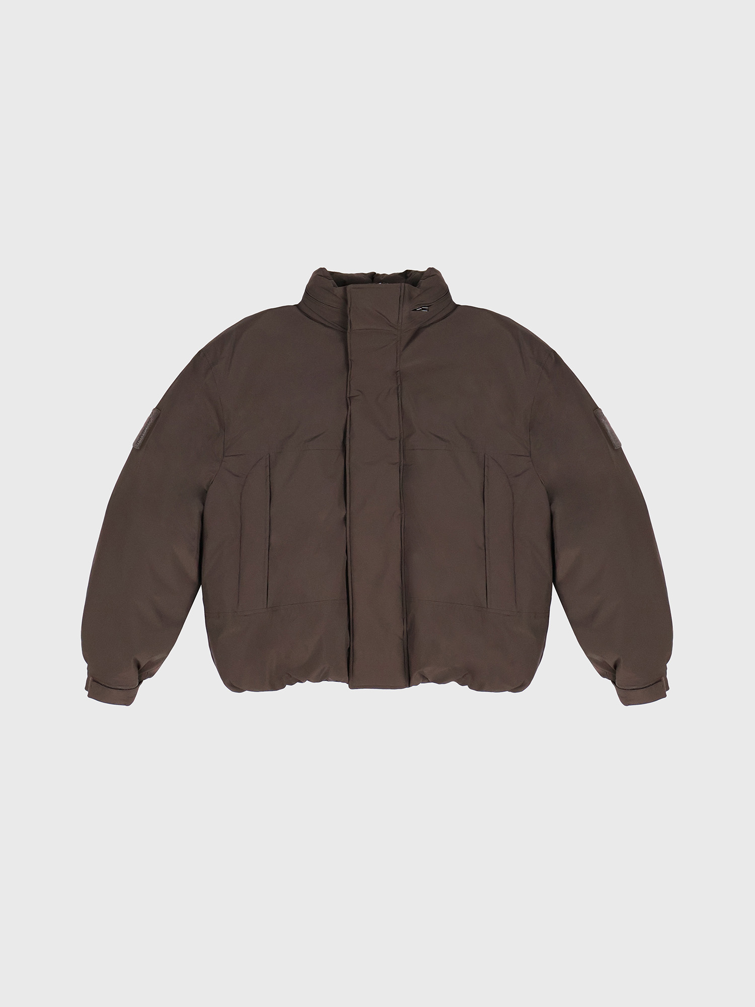 Пуховик Emporio Armani Milano Logo Nylon Jacket Verde Militare