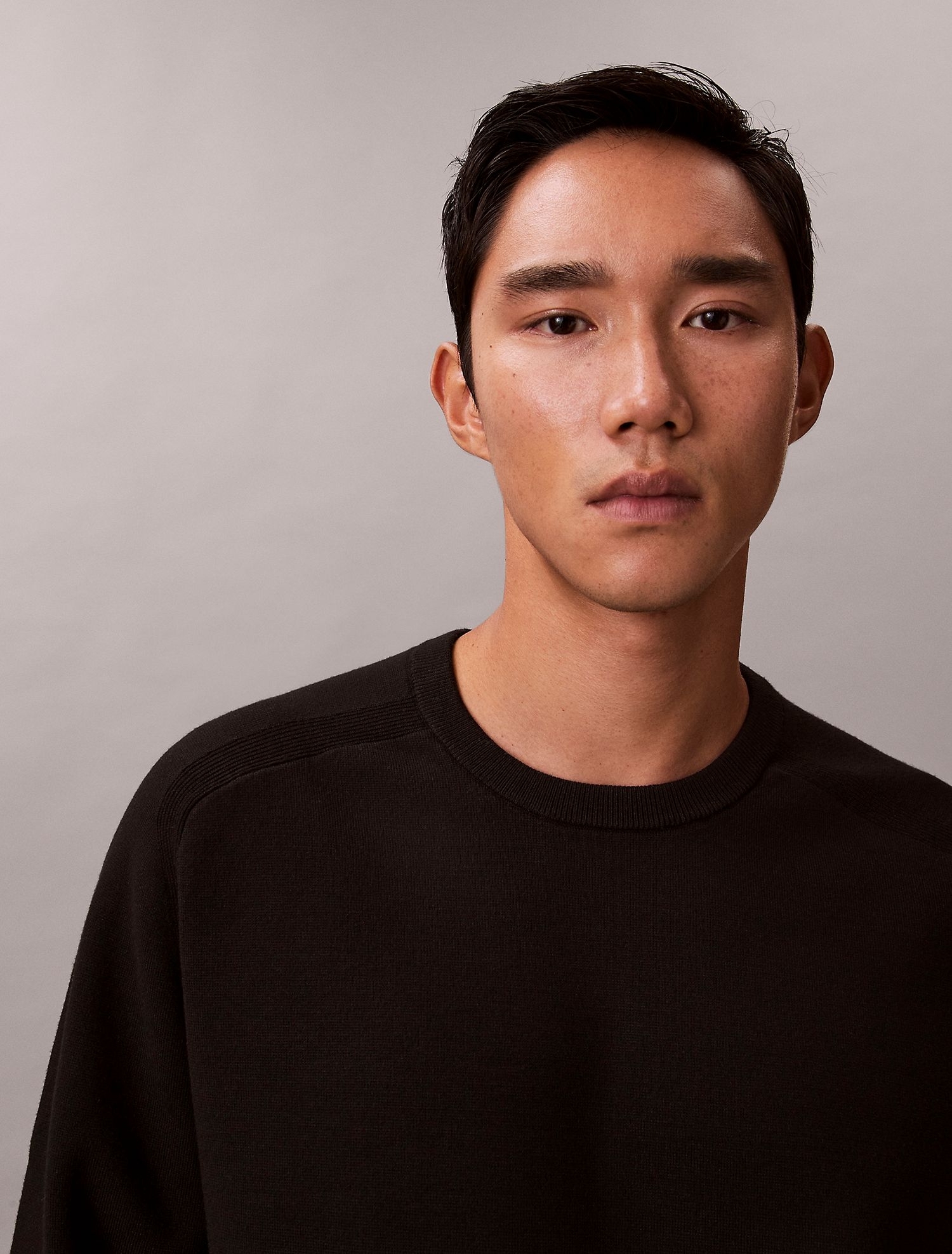 Свитер Calvin Klein Tech Knit Crewneck Sweater Black