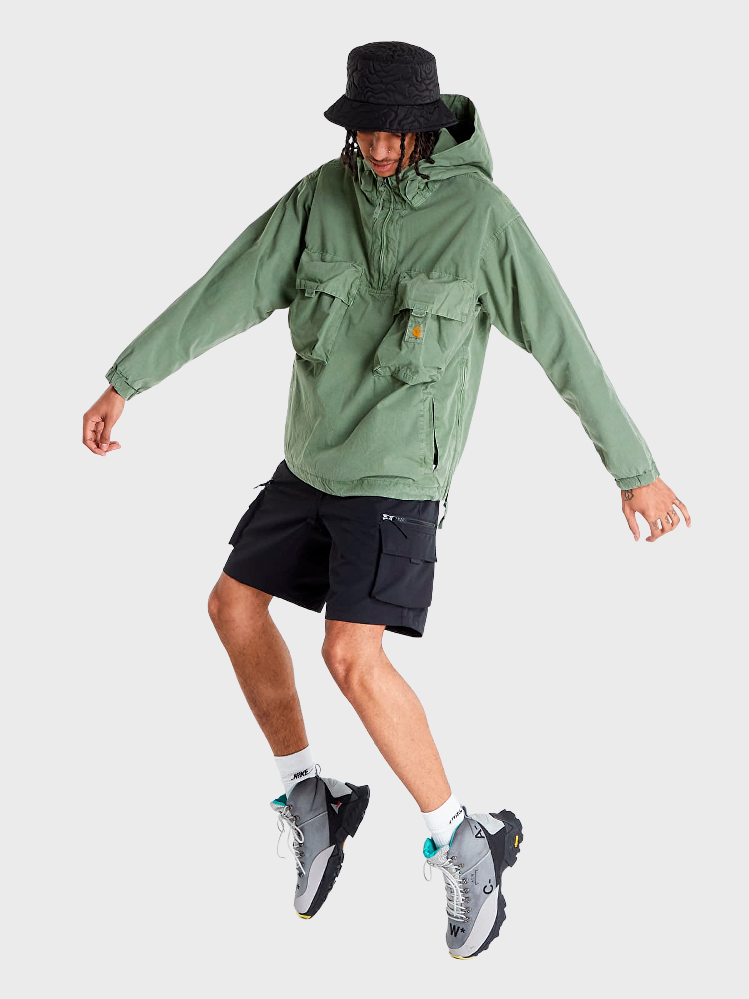 Куртка Carhartt WIP Berm Pullover Jacket Dollar Green