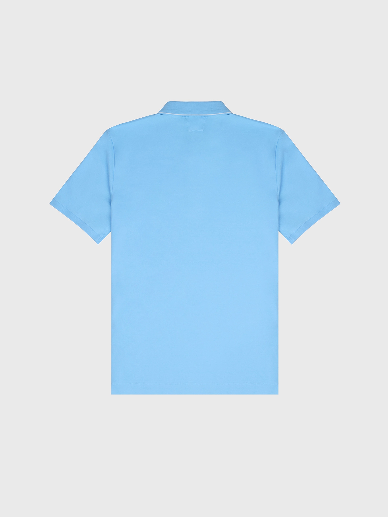 Поло C.P. Company Stretch Piquet Slim Line Light Blue
