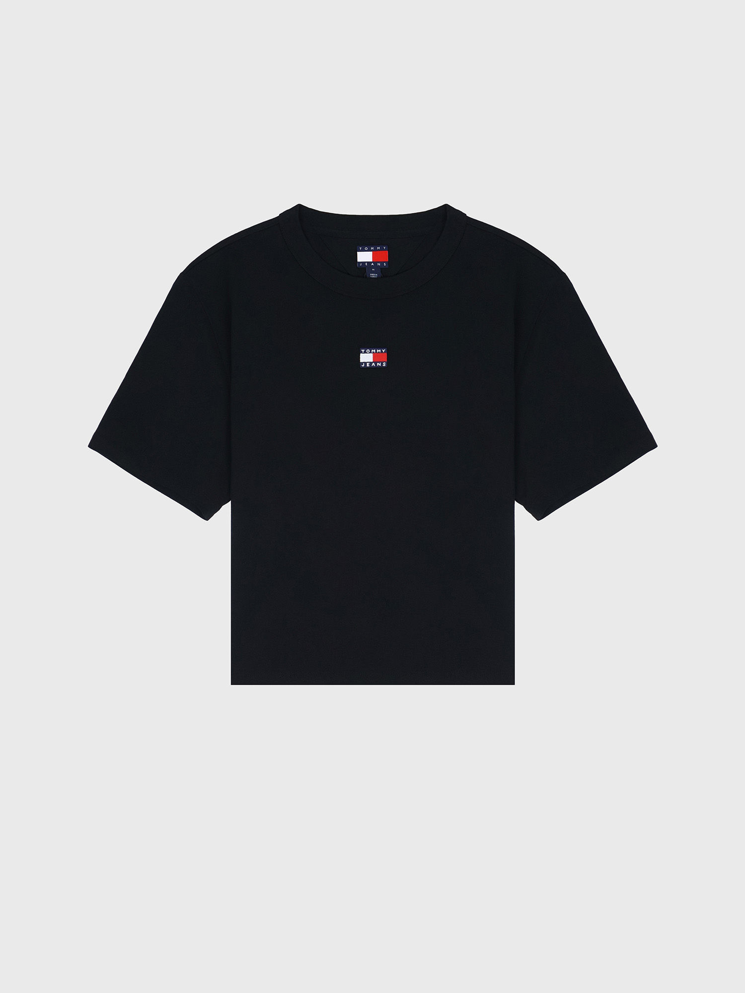 Футболка Tommy Jeans Badge Boxy Black