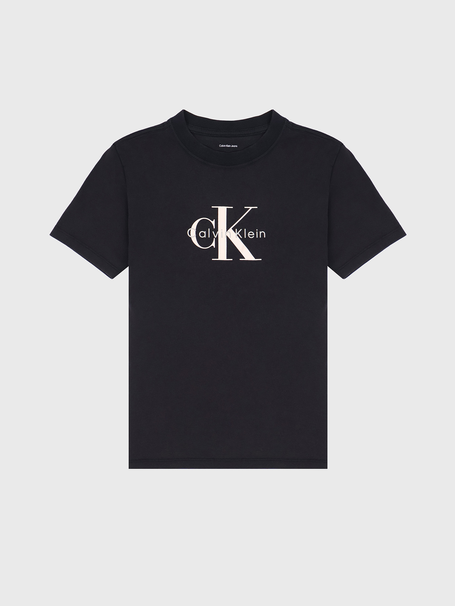 Футболка Calvin Klein Acid Wash Monologo Black/Pink