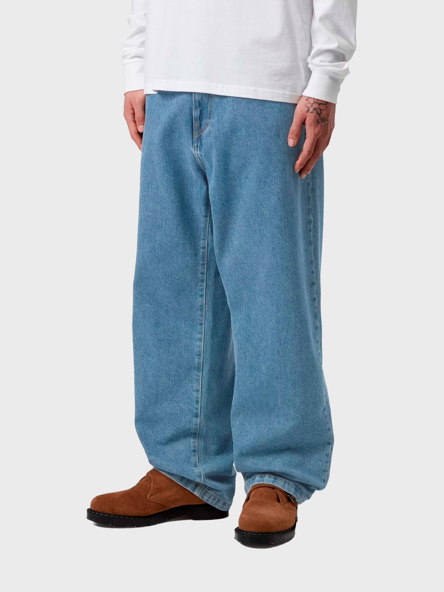 Джинсы Carhartt WIP Landon Blue, Heavy stone wash