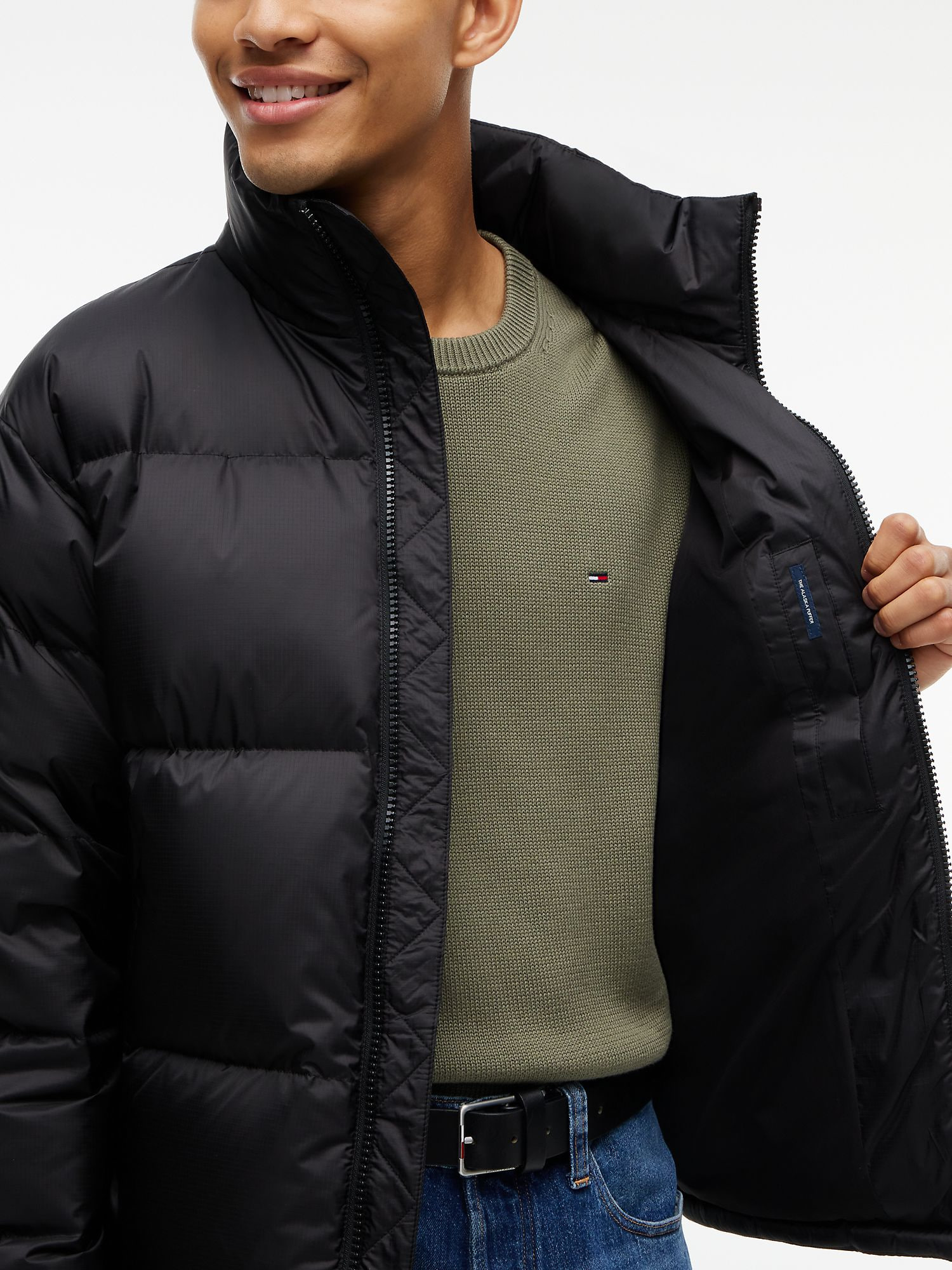 Пуховик Tommy Jeans Alaska Ripstop Down Jacket Black