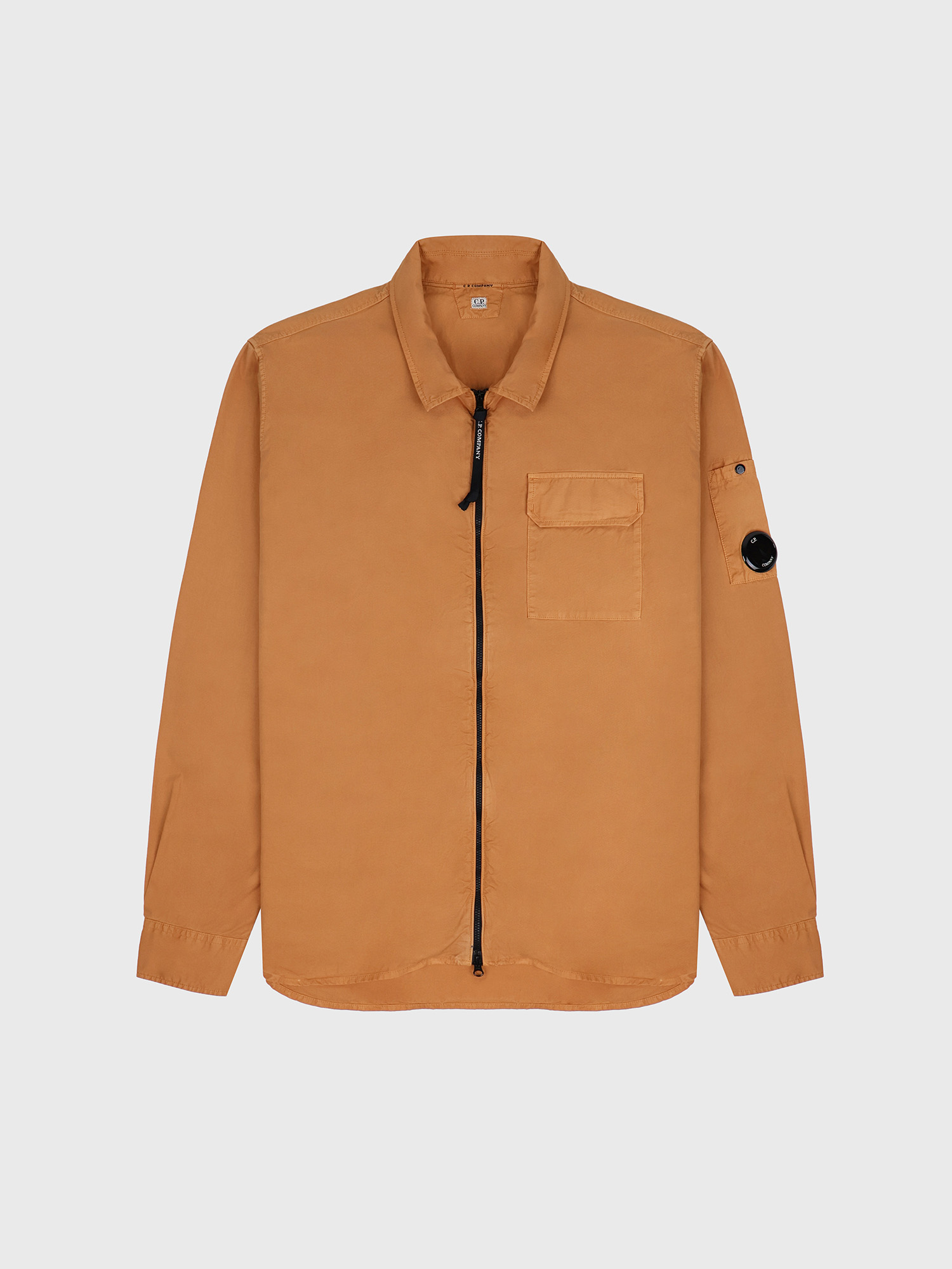 Куртка C.P. Company Organic Gabardine Full Zip Pastry Shell