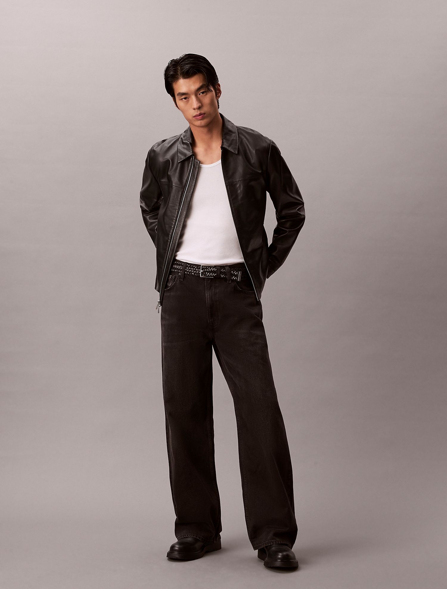 Джинсы Calvin Klein Baggy Avery Black Stone