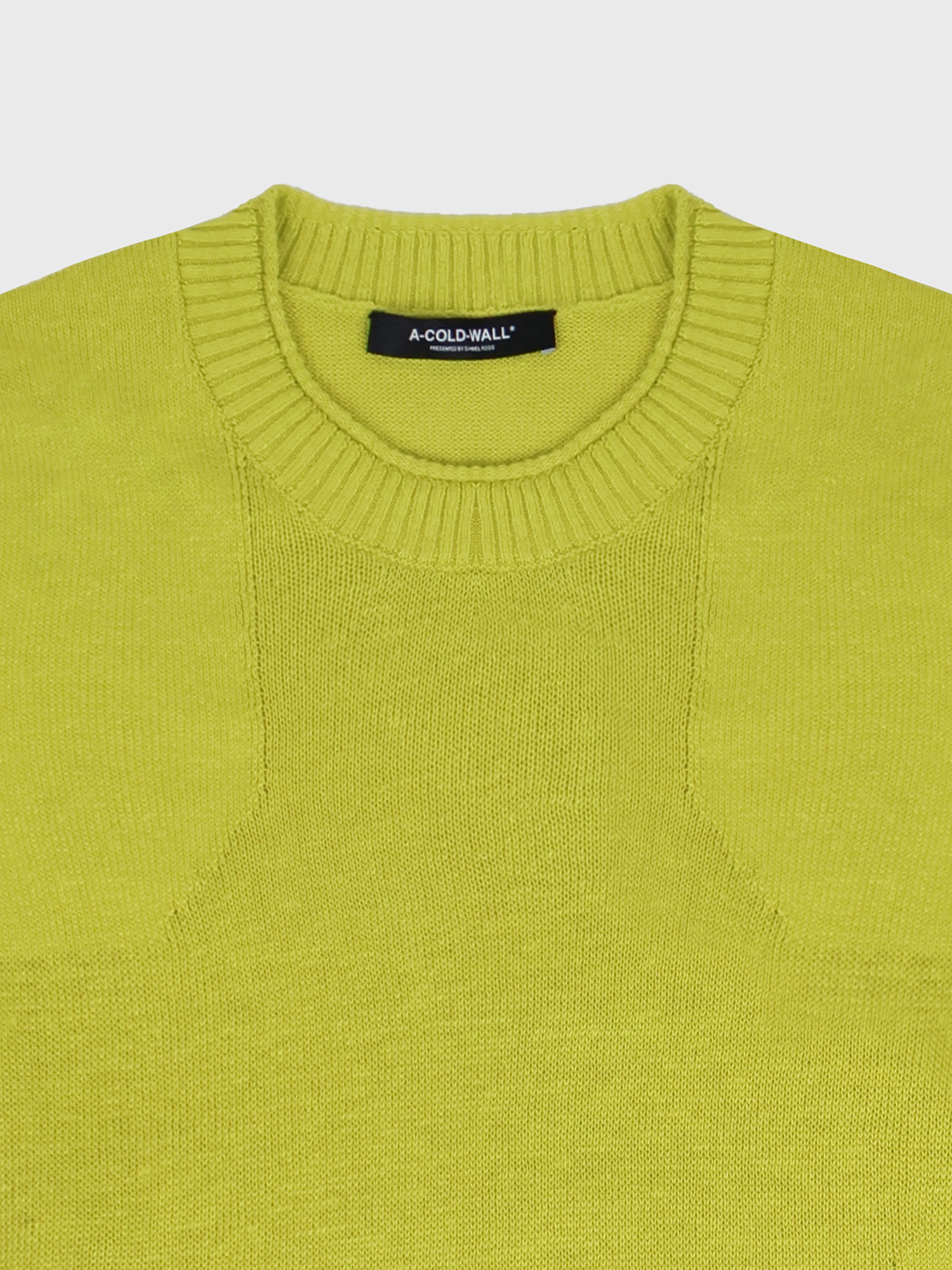Свитер A-COLD-WALL* Drop Shoulder Transparency Cadmium