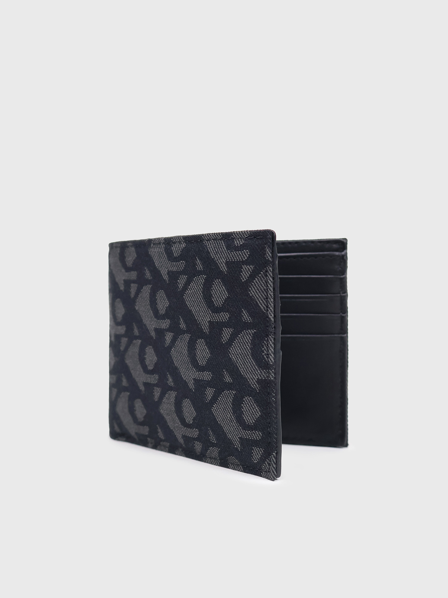 Кошелек Calvin Klein Allover Monogram Black Aop