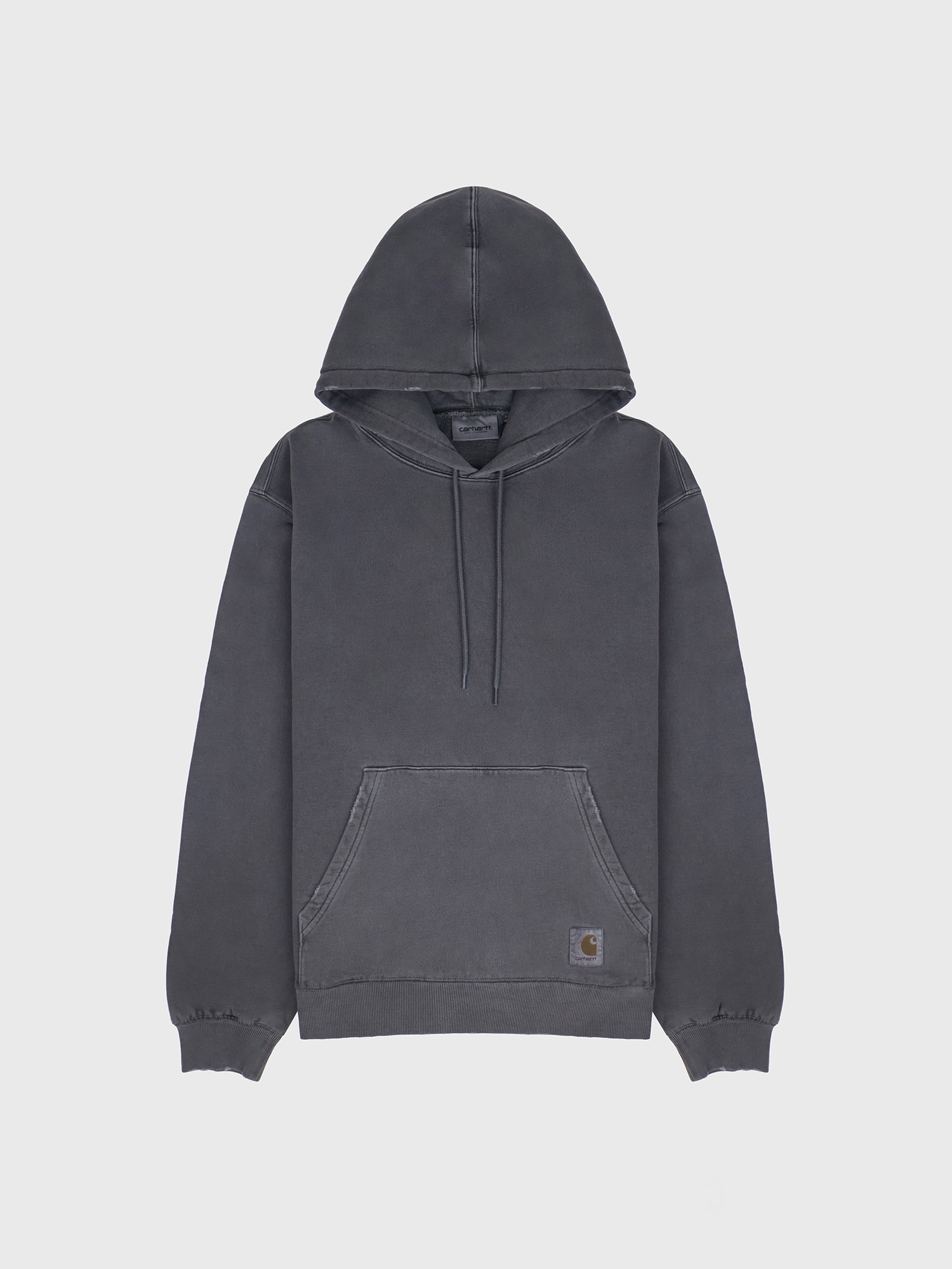 Худи Carhartt WIP Torion Black, Grind Wash