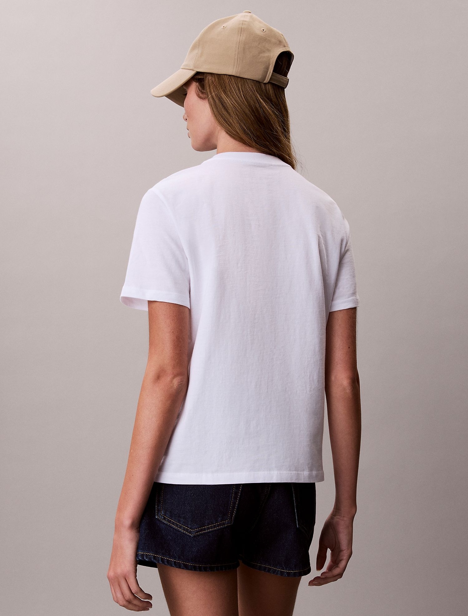 Футболка Calvin Klein Monologo Tee Bright White