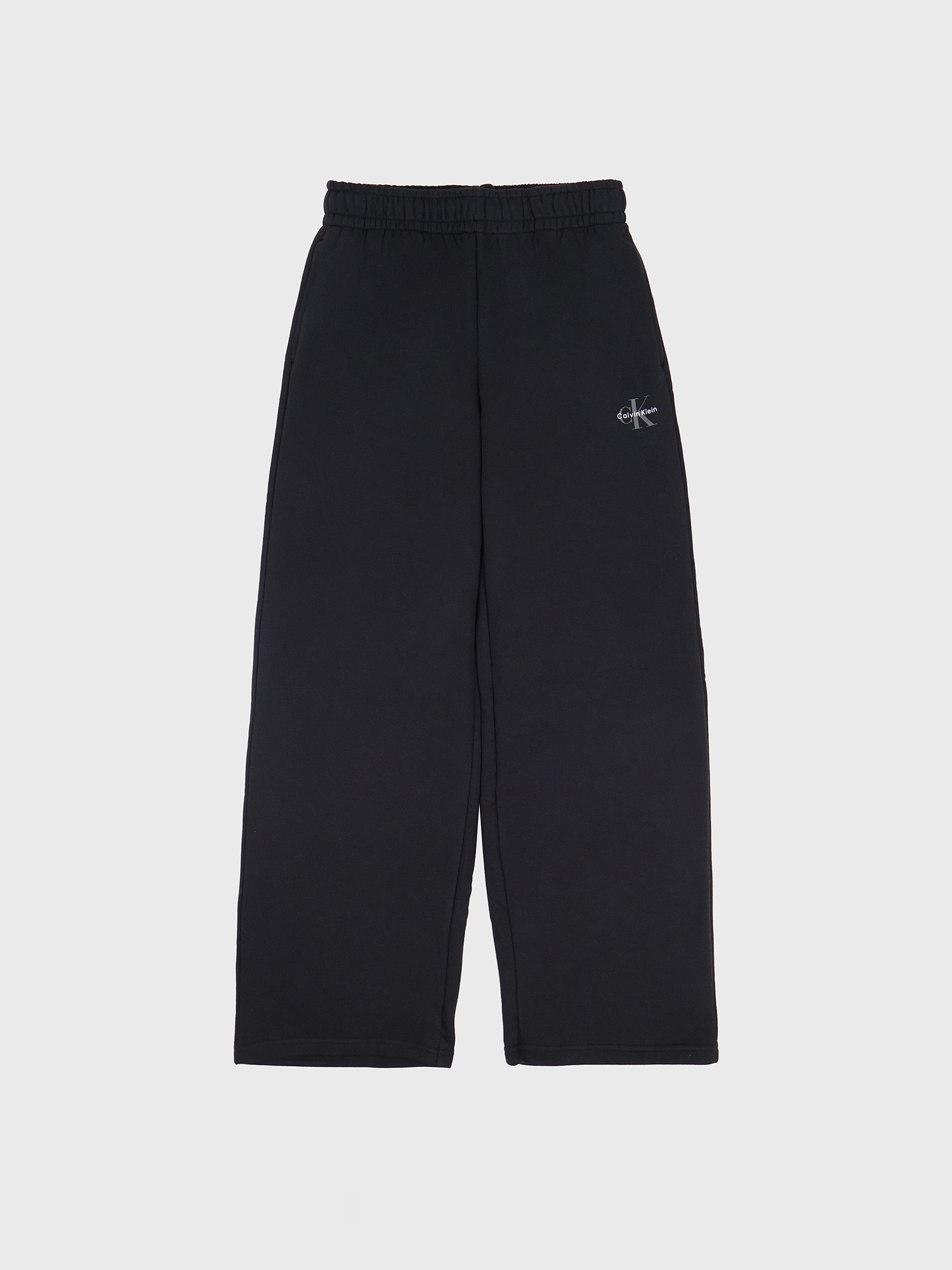 Брюки Calvin Klein Monologo Fleece Wide Leg Black