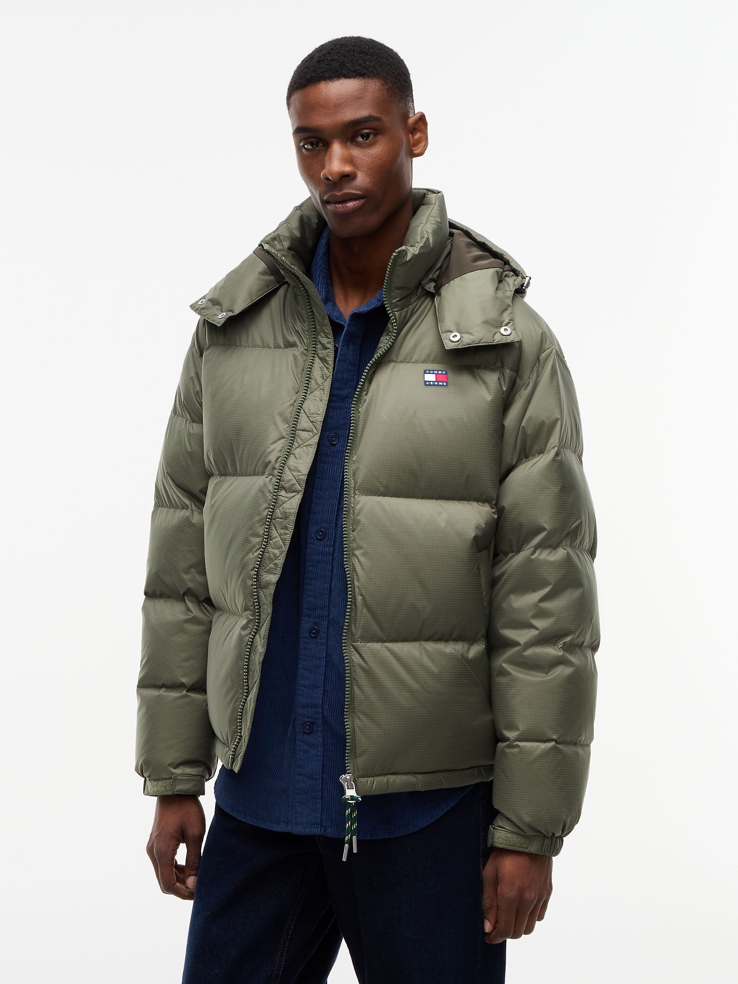 Пуховик Tommy Jeans Alaska Ripstop Down Jacket Rocky Mountain