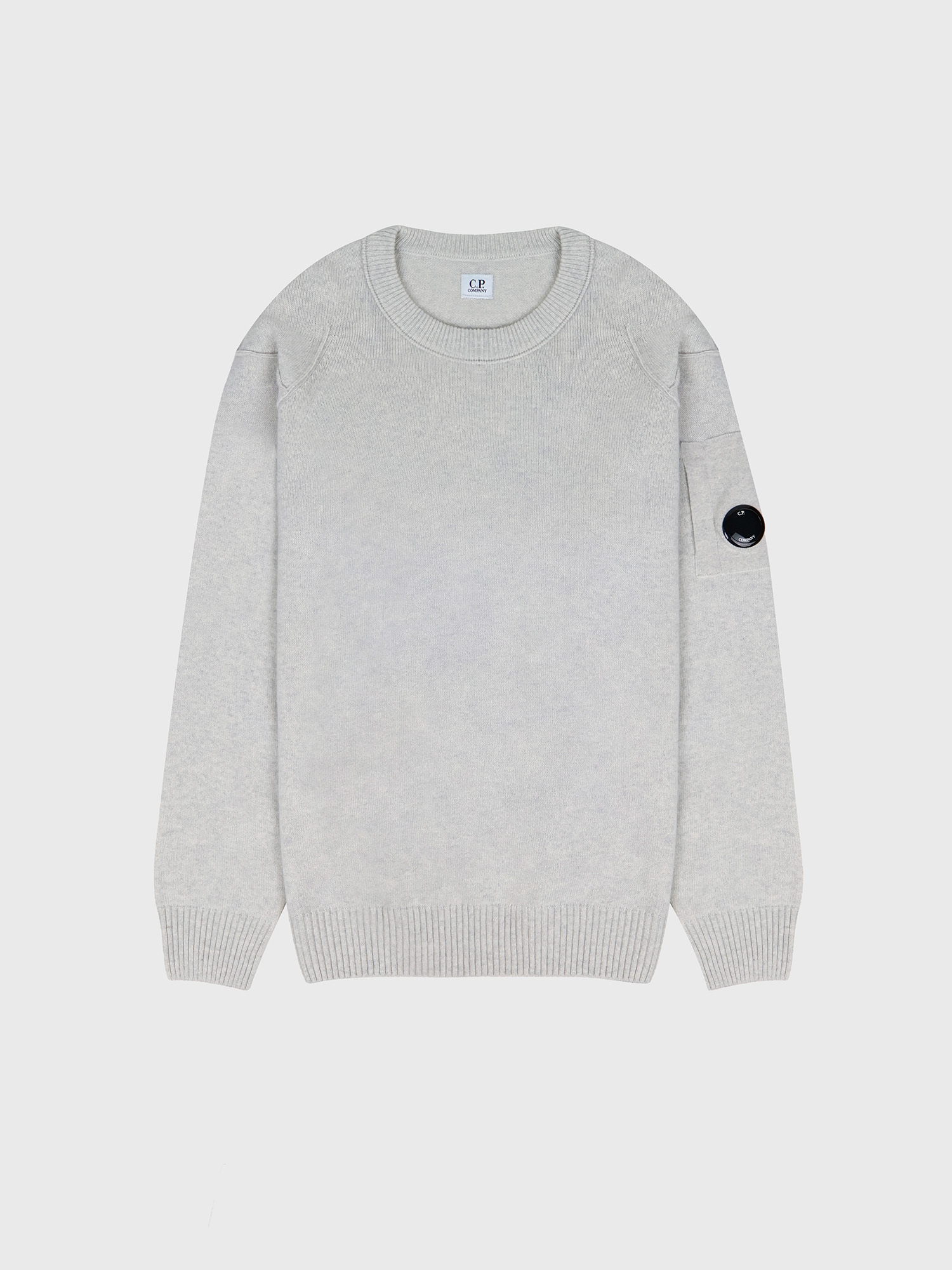 Свитер C.P. Company Merino Wool Fast Dyed Grey
