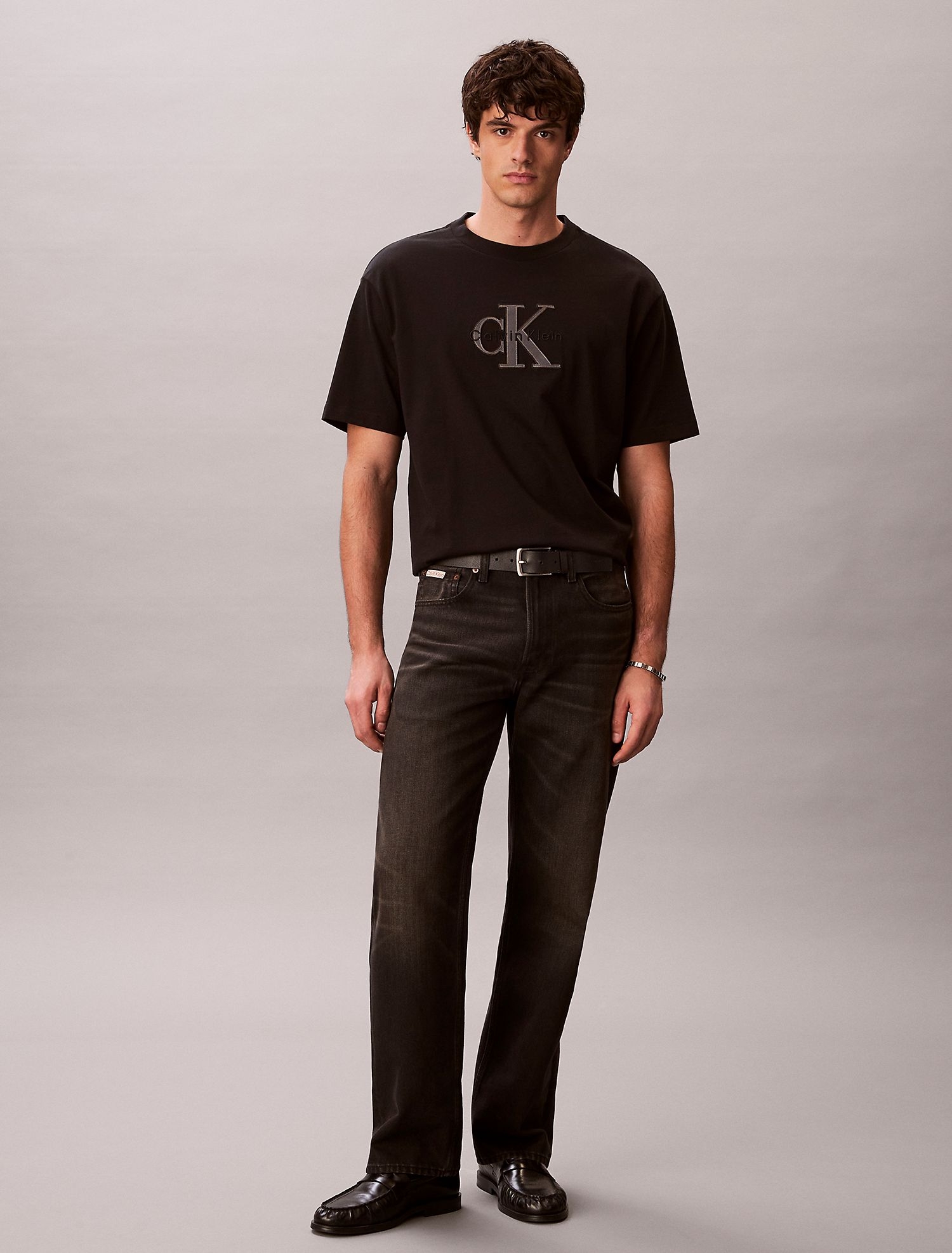 Футболка Calvin Klein Monologo Outline Graphic Classic Black
