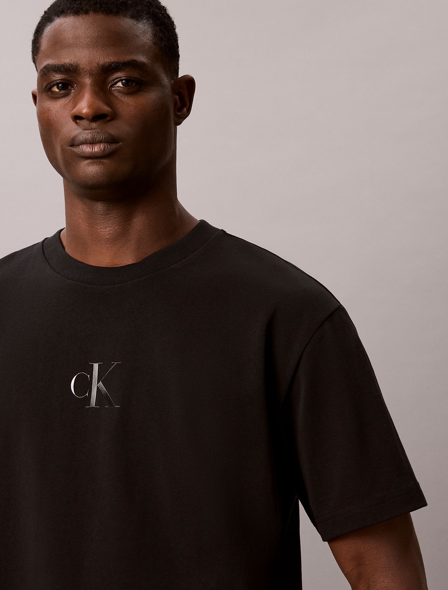 Футболка Calvin Klein Liquid Monologo Graphic Black