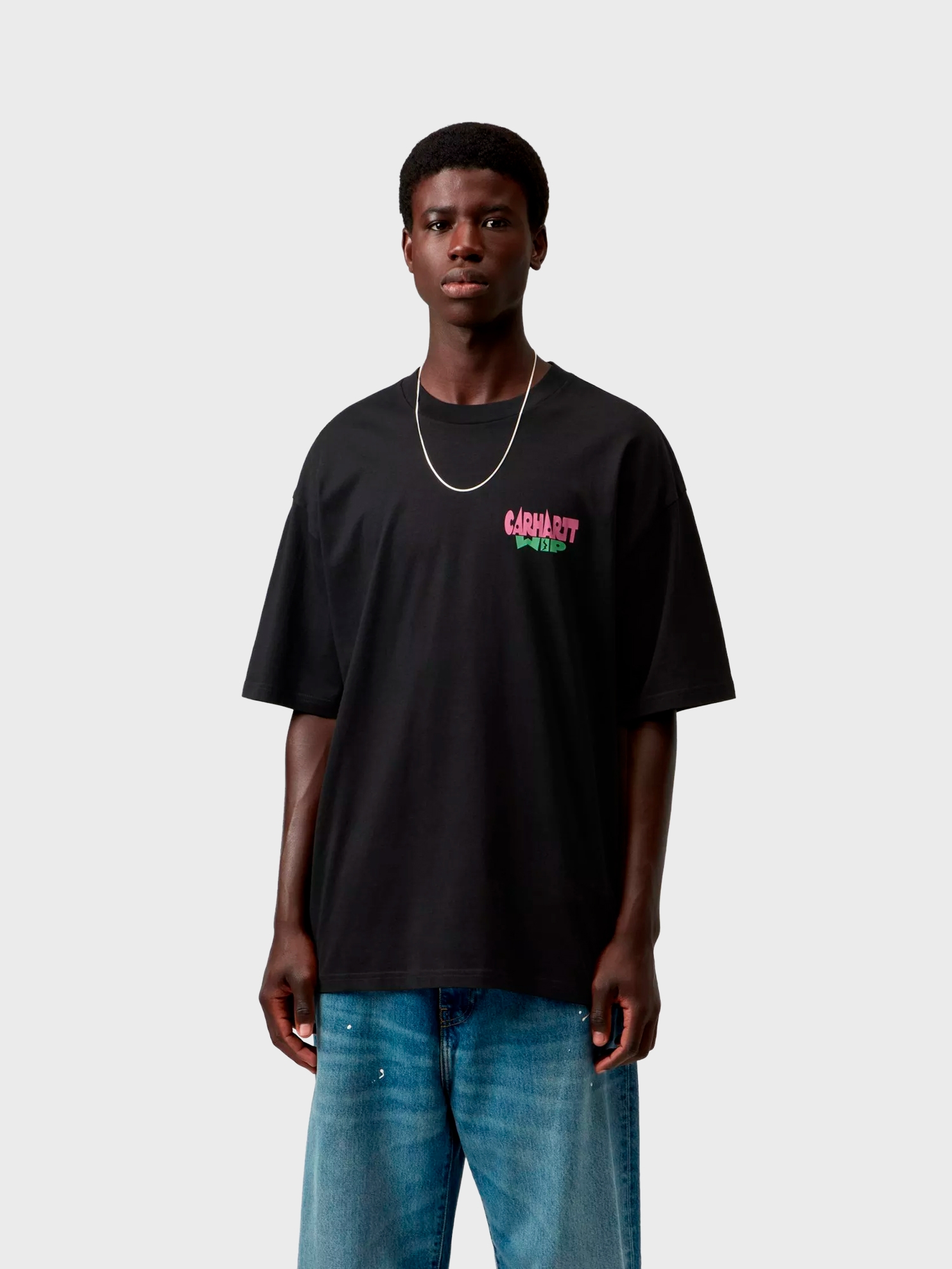 Футболка Carhartt WIP Luggage Label Black
