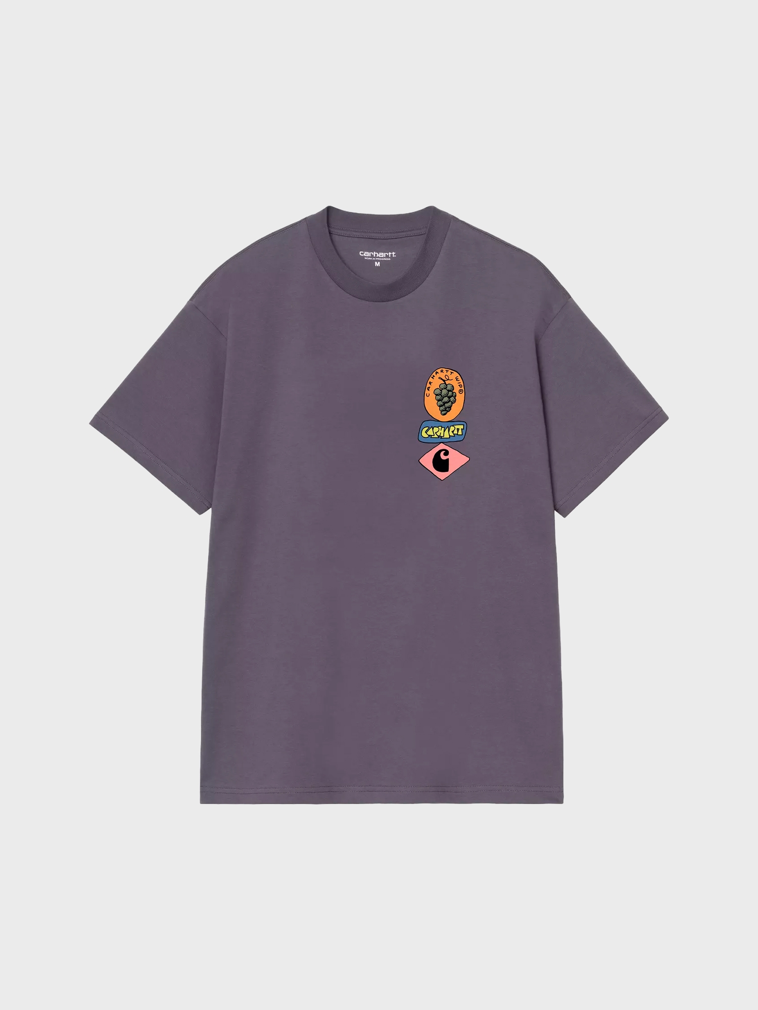 Футболка Carhartt WIP Stacked Grapes Shady Purple