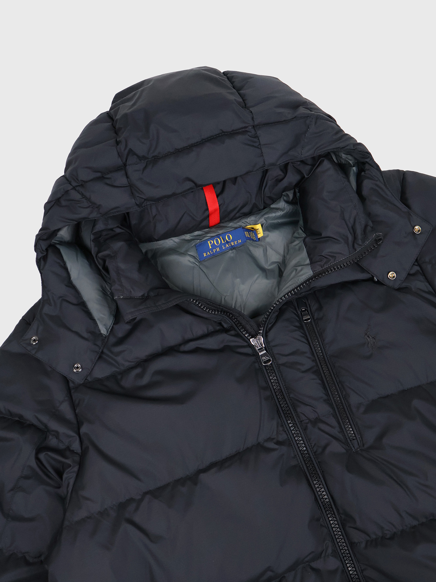 Пуховик Polo Ralph Lauren El Cap Hooded Down Puffer Jacket Black
