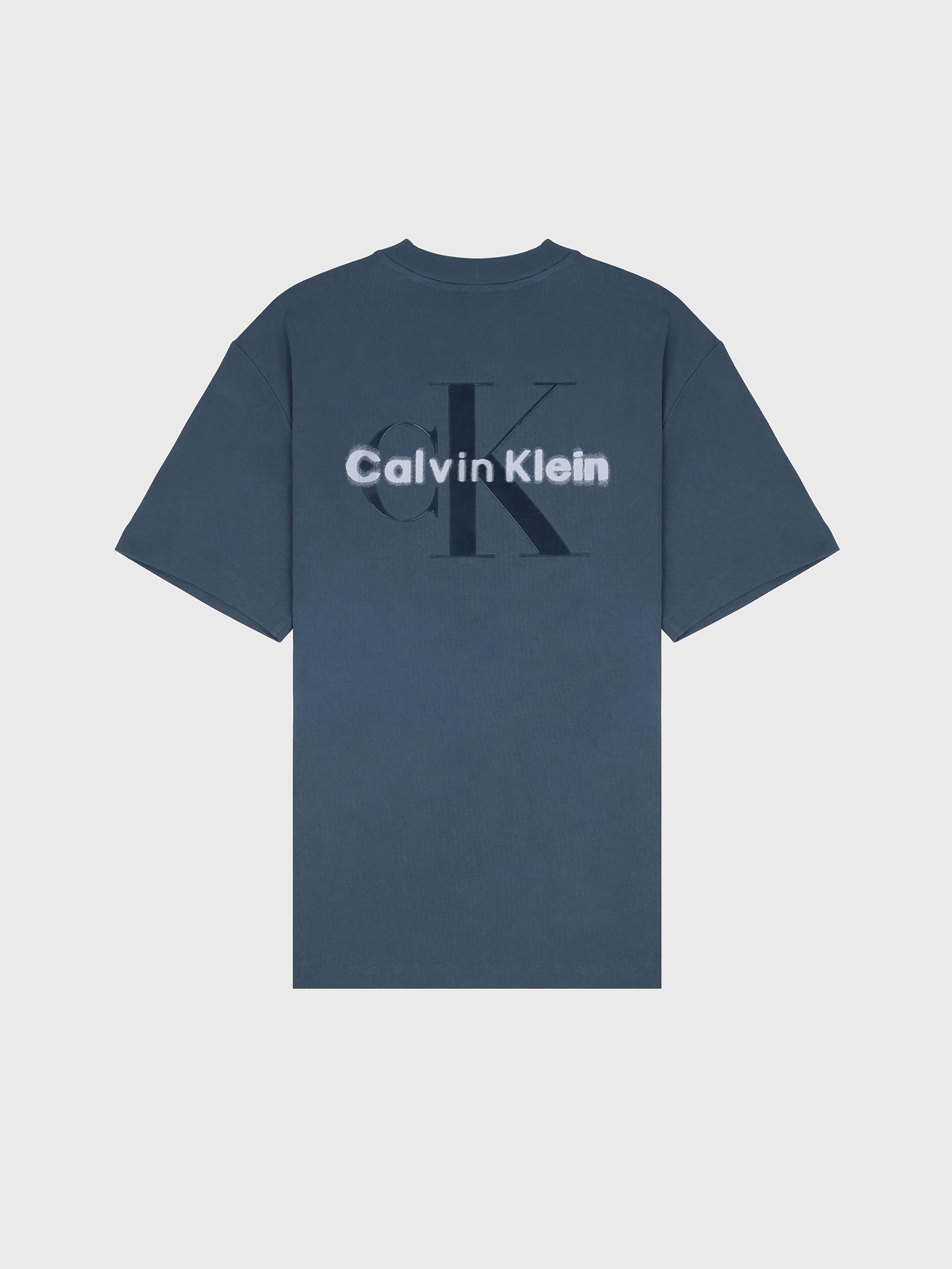 Футболка Calvin Klein Liquid Monologo Graphic Dark Slate