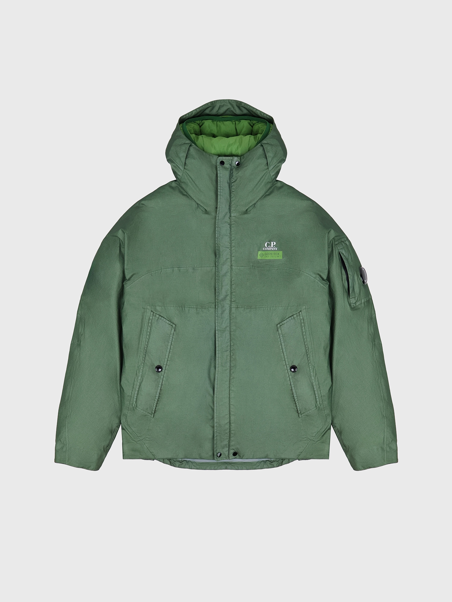 Пуховик C.P. Company Gore G-Type Piquant Green