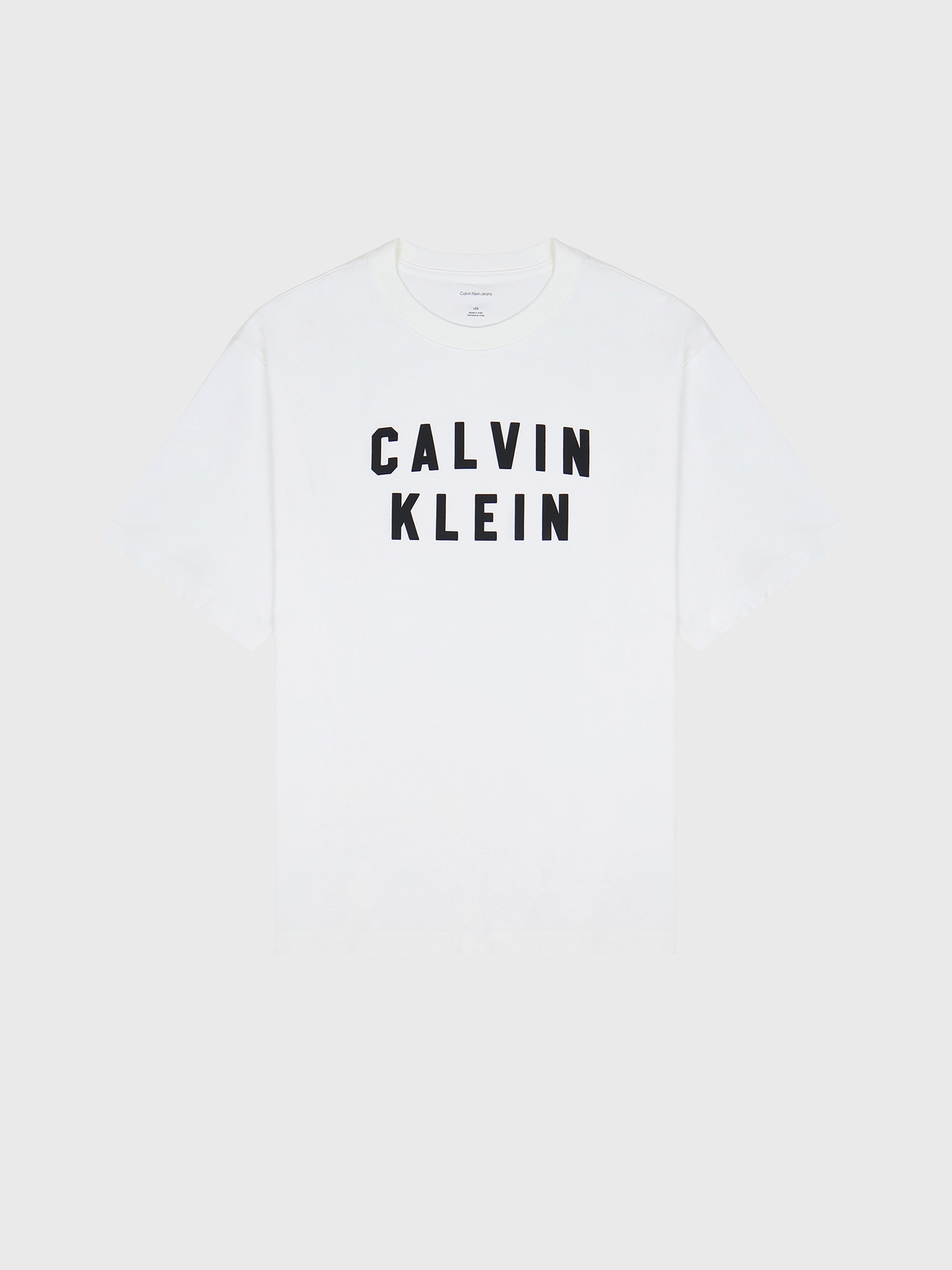 Футболка Calvin Klein Varsity Logo Graphic Relaxed T-Shirt Bright White