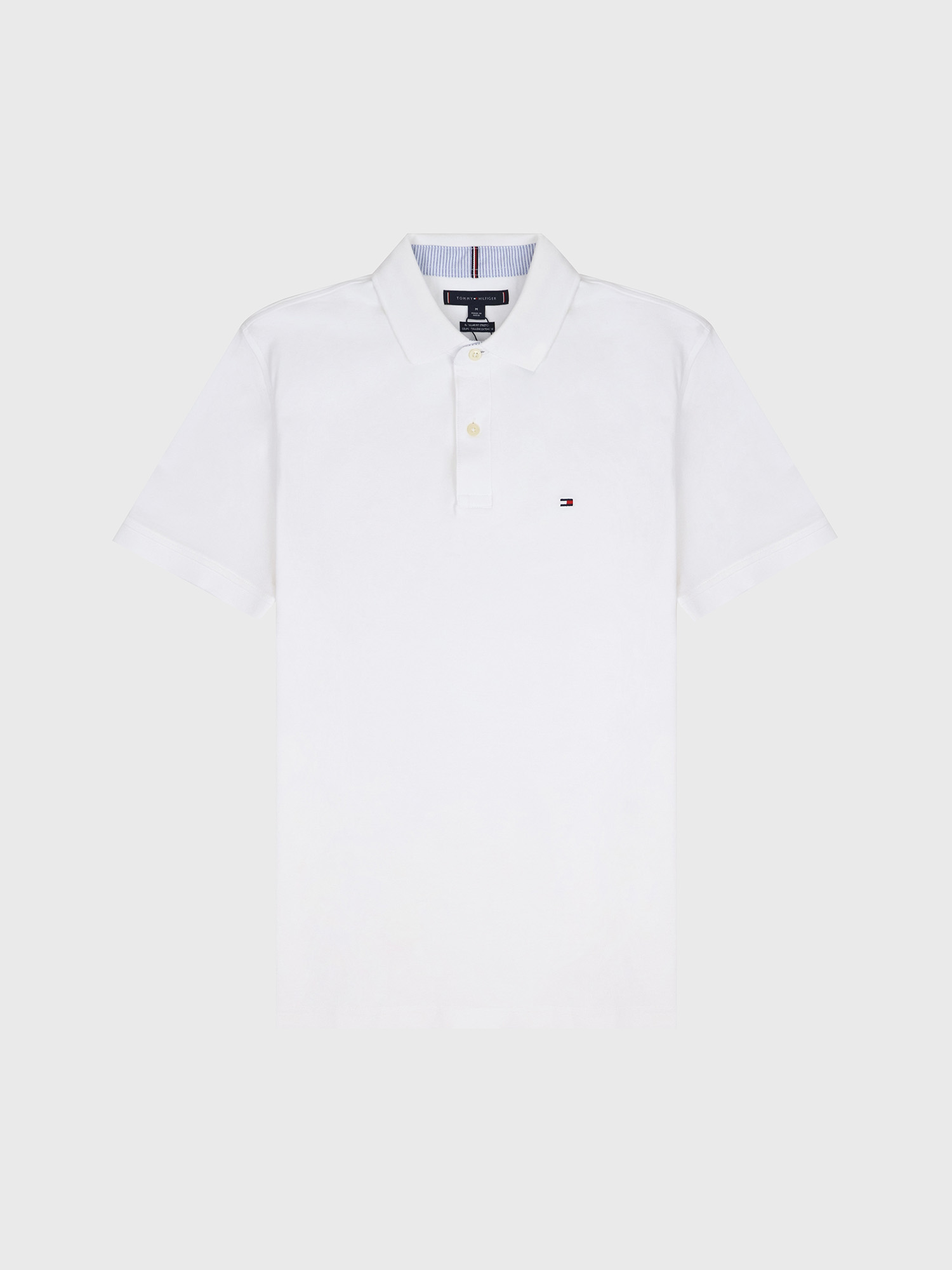 Поло Tommy Hilfiger Regular Fit Stretch Fresh White