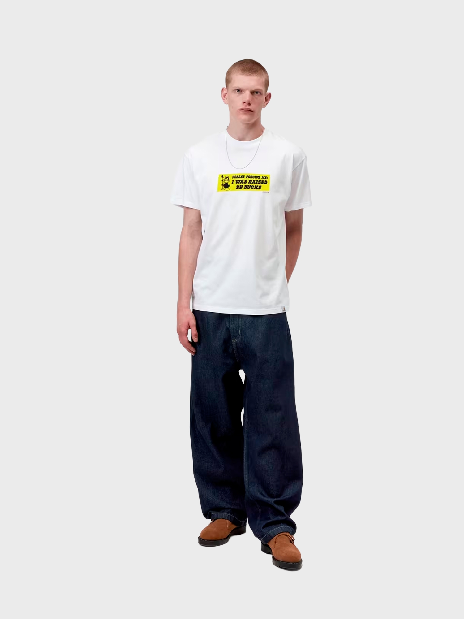 Футболка Carhartt WIP Bumper Stickers White