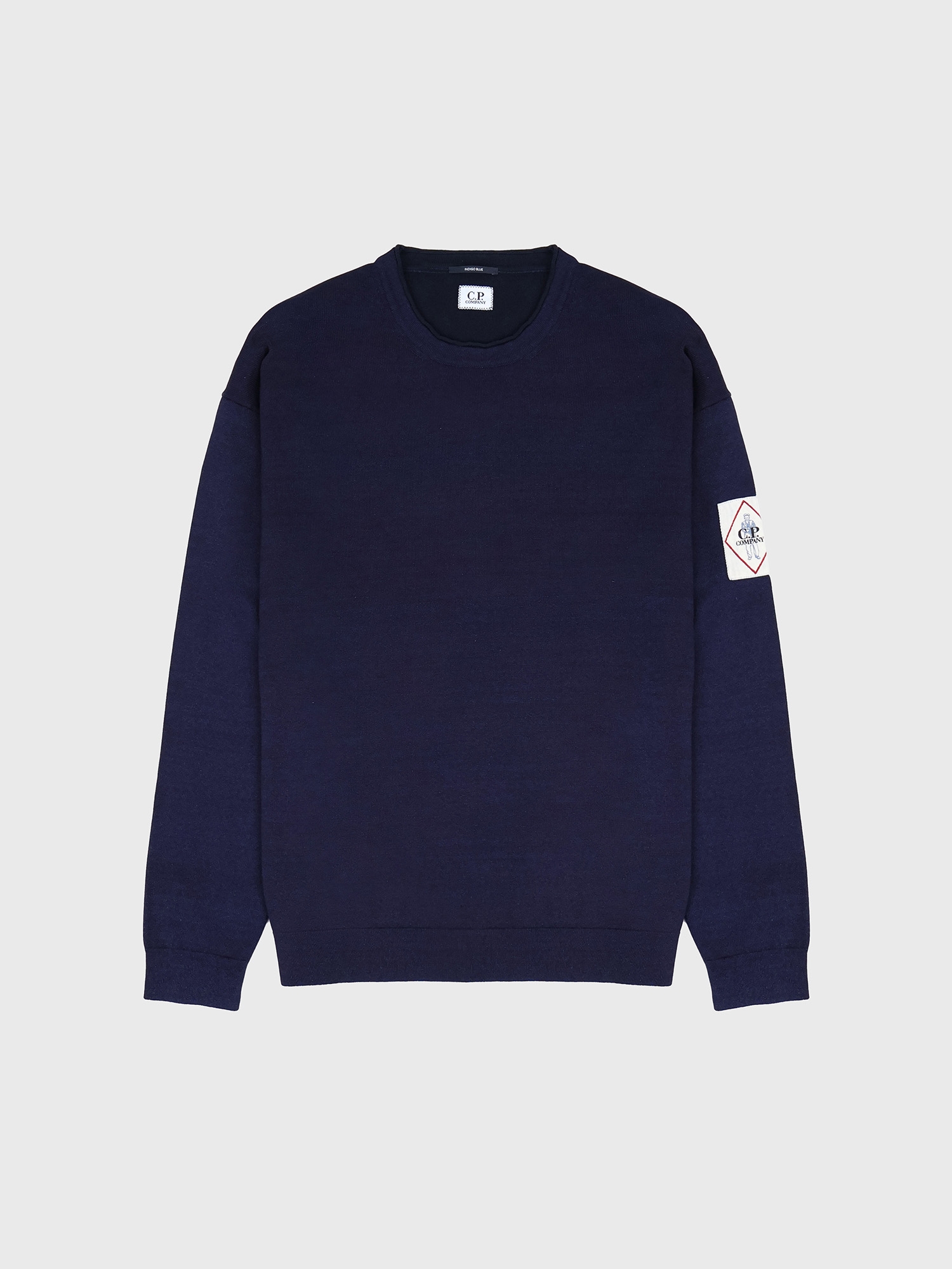 Свитер C.P. Company Cotton Vanis Patch Indigo