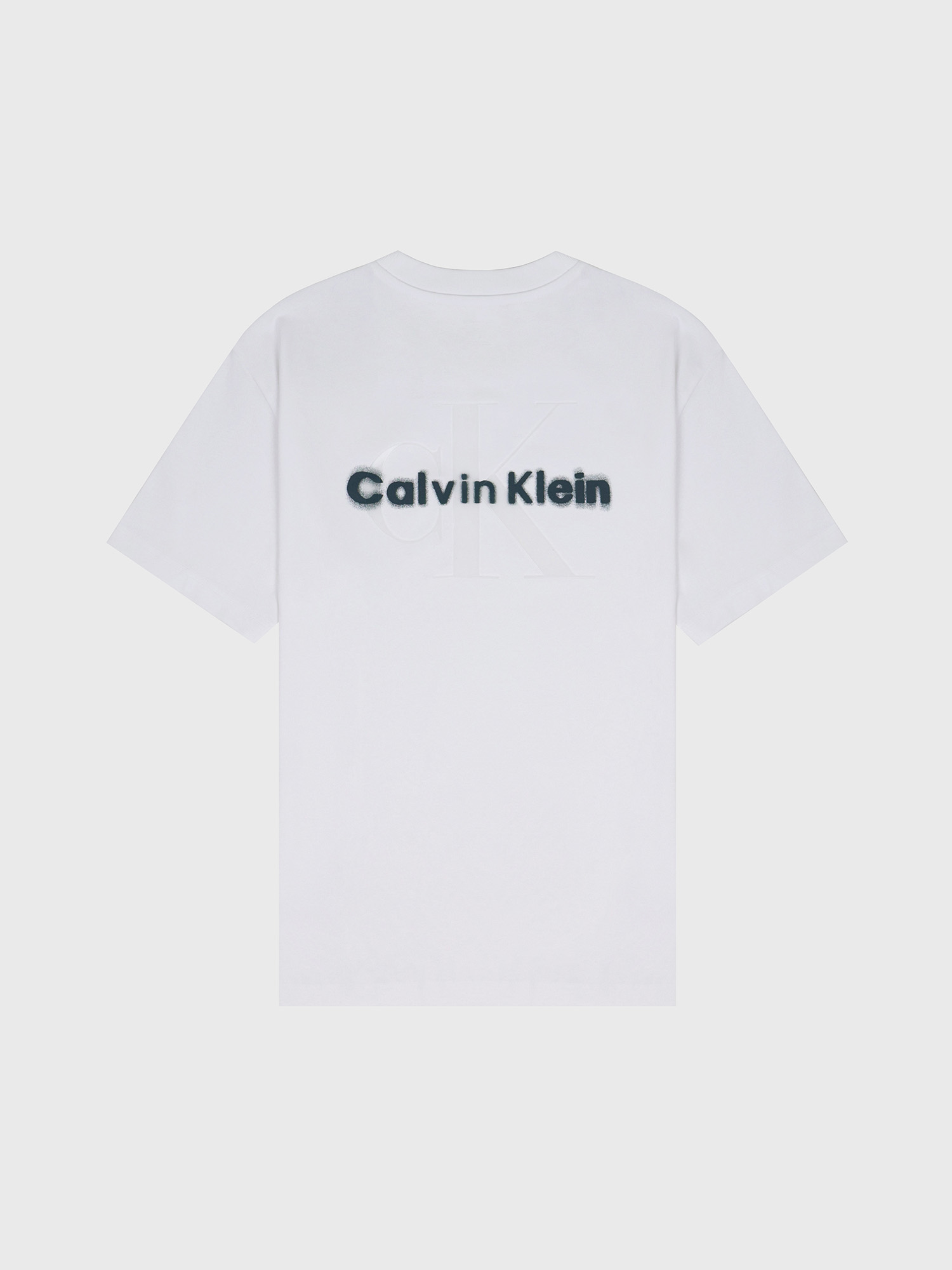 Футболка Calvin Klein Liquid Monologo Graphic Bright White
