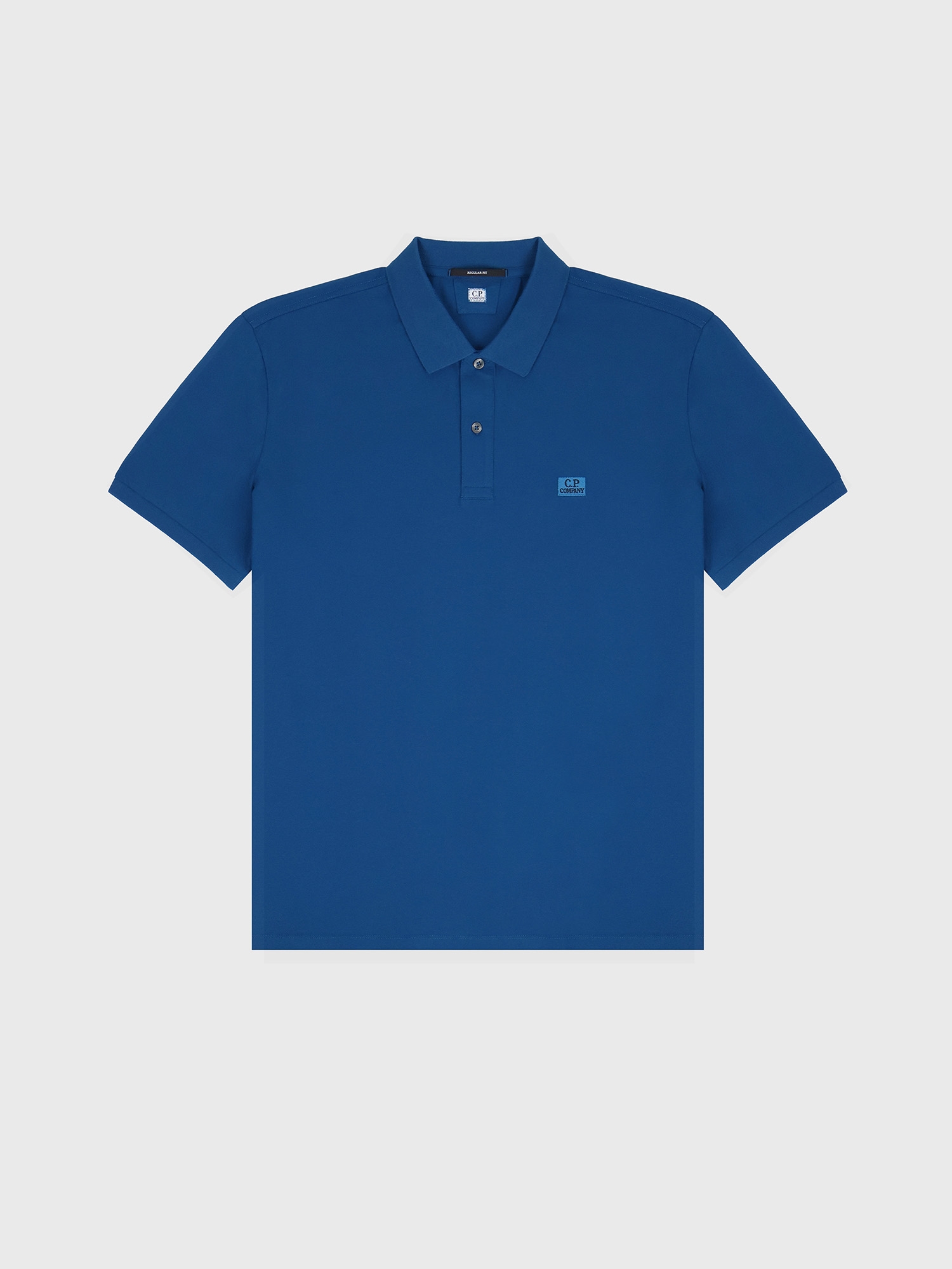 Поло C.P. Company Stretch Piquet Ocean Blue