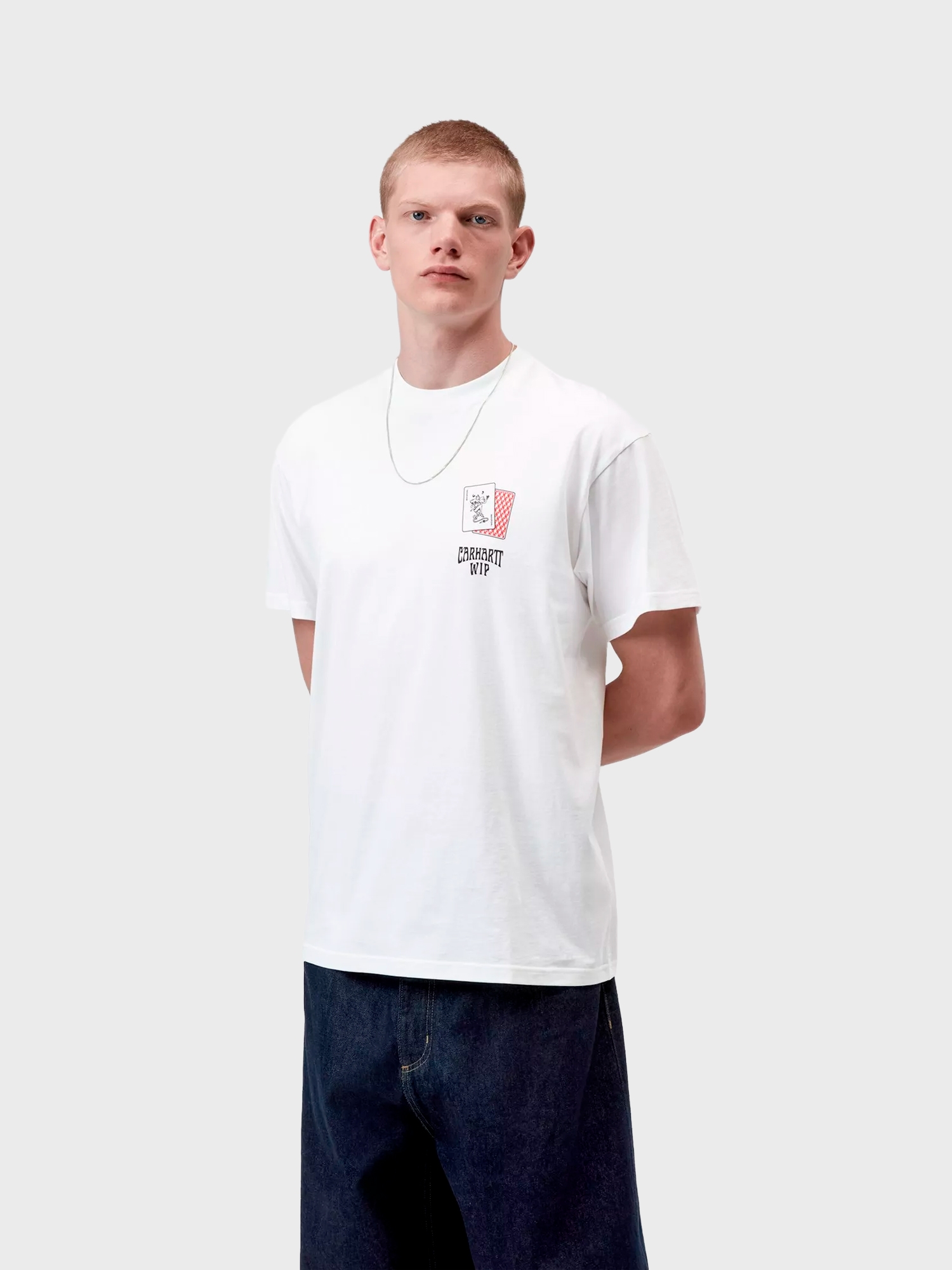 Футболка Carhartt WIP Playing Card White