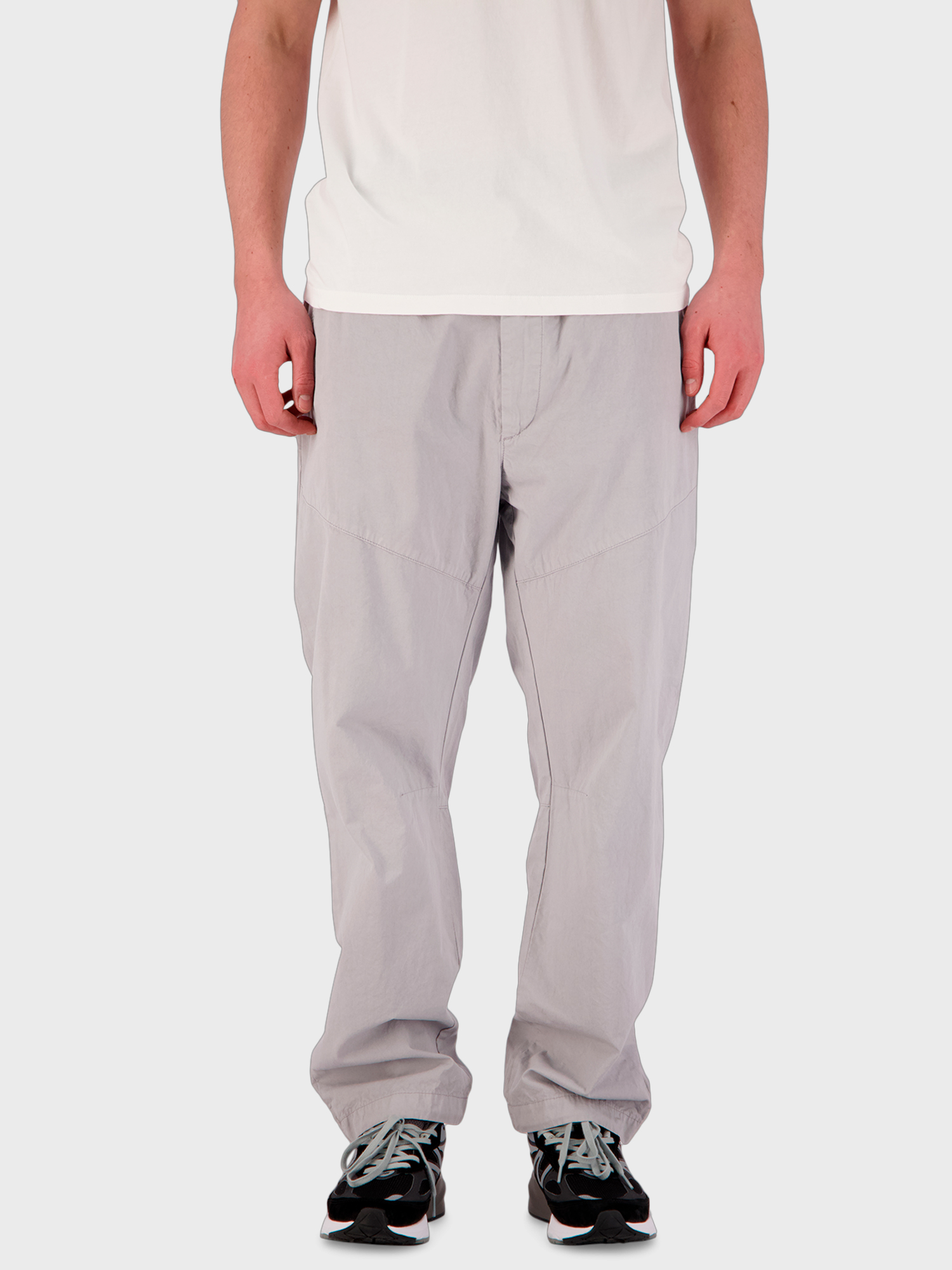 Брюки C.P. Company Micro Reps Loose Fit Carpenter Drizzle Grey
