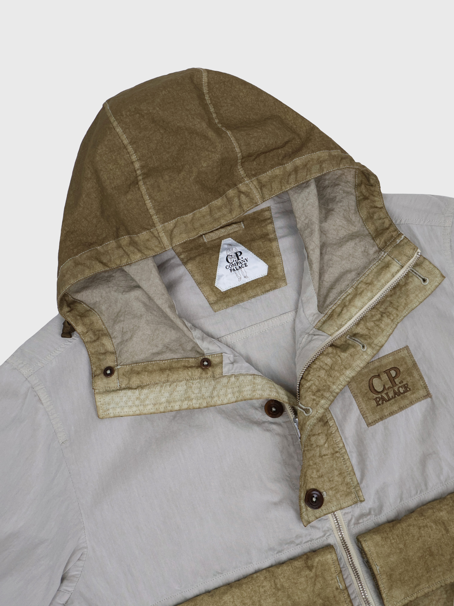 Куртка C.P. Company x Palace 50 Fili Heavy Mixed Hooded Jacket