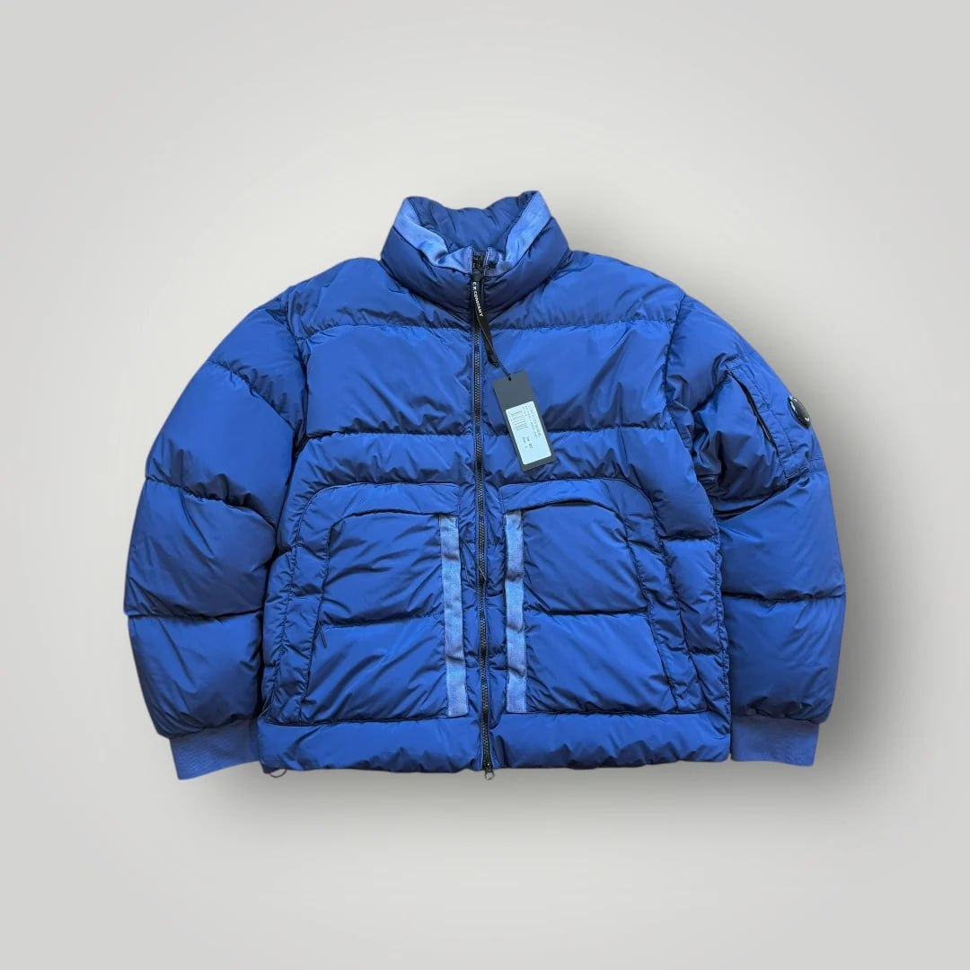 Пуховик C.P. Company Nycra-R Down Jacket Blue
