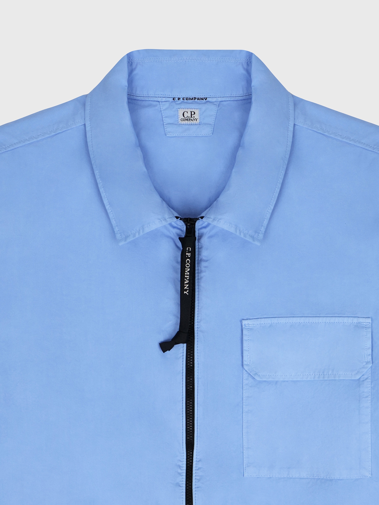 Куртка C.P. Company Organic Gabardine Full Zip Blue
