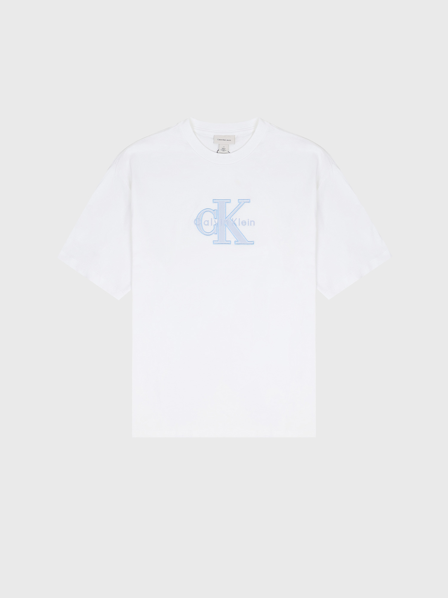 Футболка Calvin Klein Monologo Outline Graphic Classic Bright White