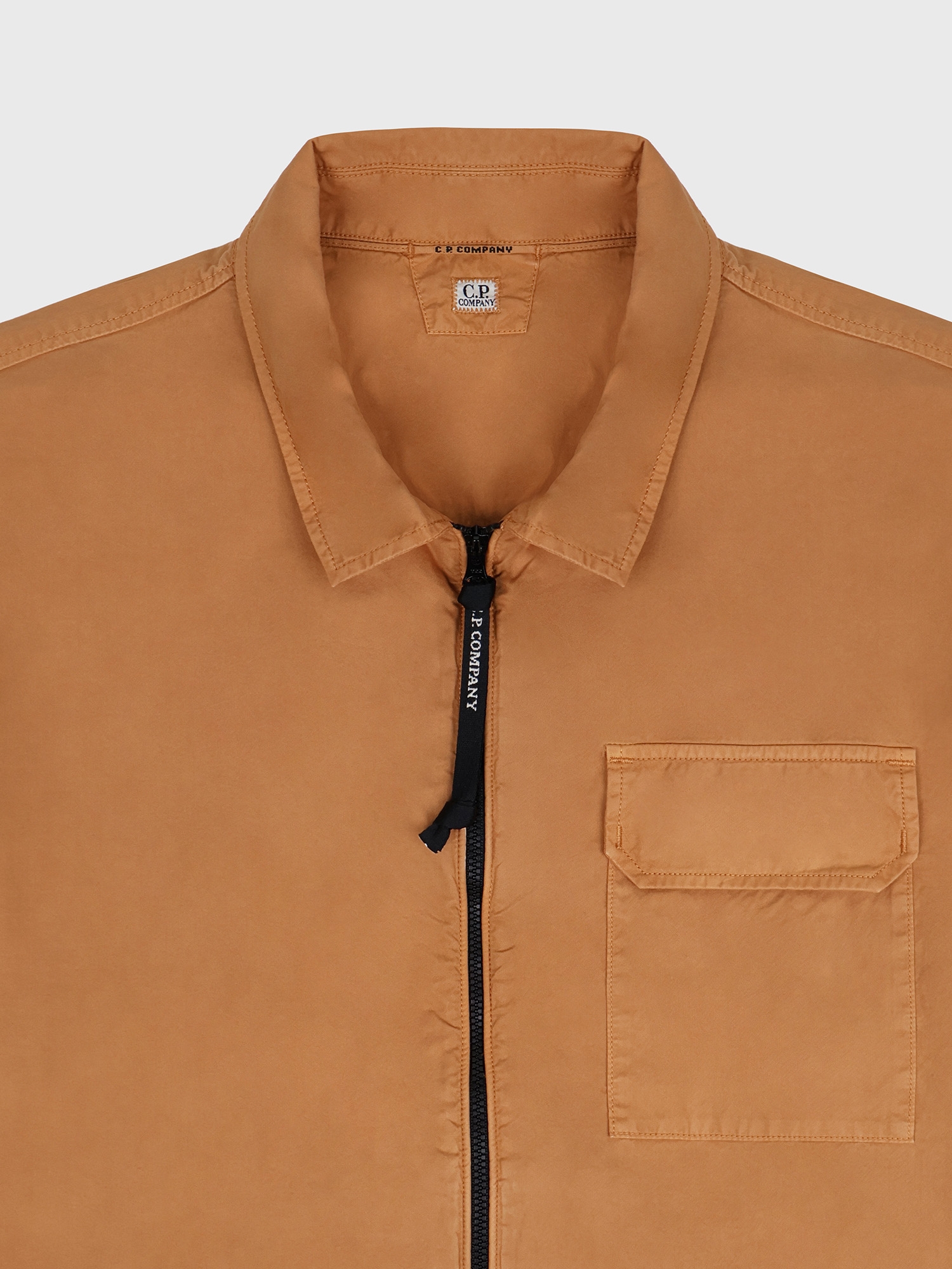 Куртка C.P. Company Organic Gabardine Full Zip Pastry Shell