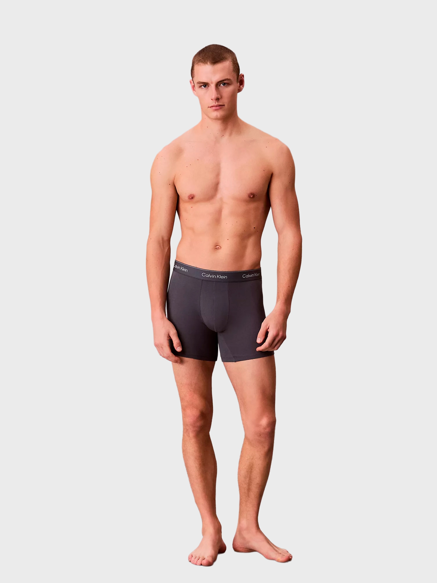 Мужские трусы Calvin Klein боксеры брифы Icon Cotton Stretch 3-Pack Turbulence W