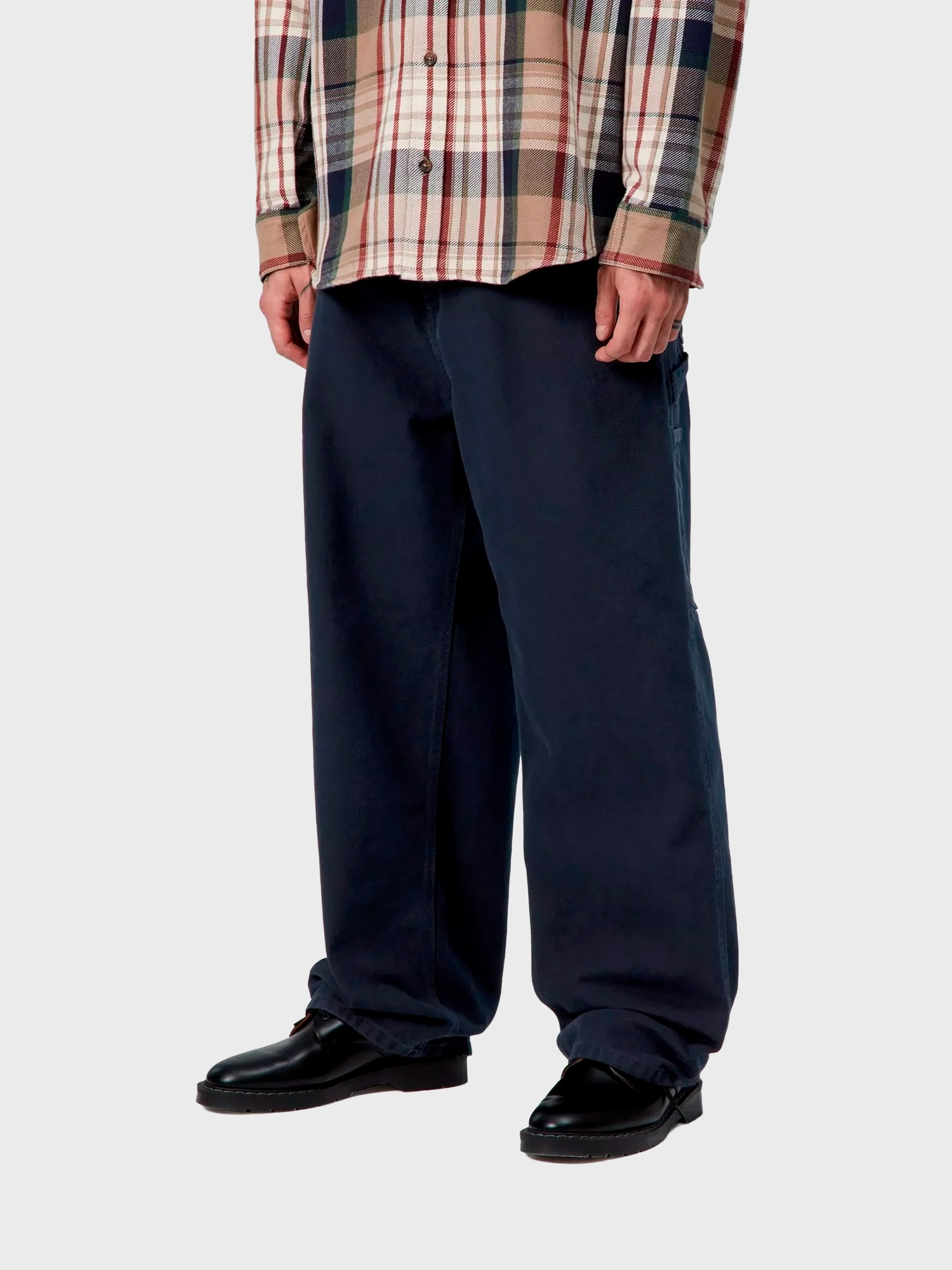 Брюки Carhartt WIP OG Single Knee Deep Night, Garment dyed