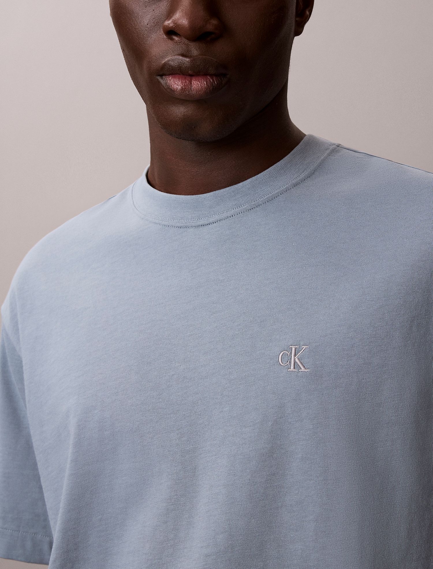 Футболка Calvin Klein Monogram Logo Relaxed Fit Lead