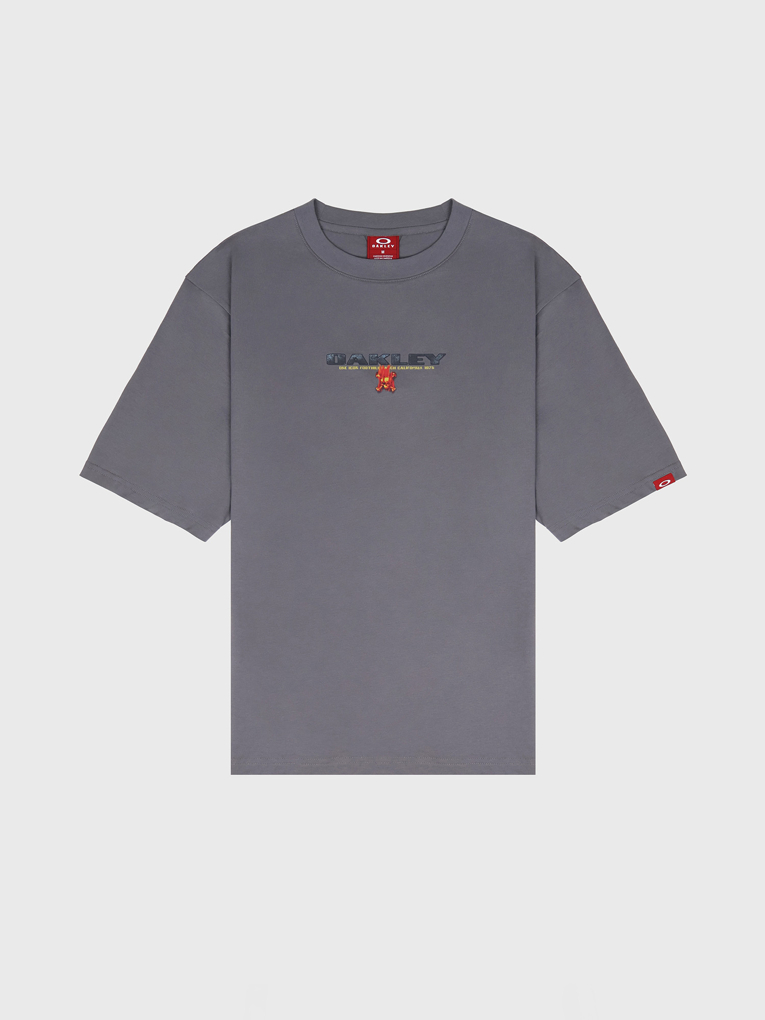 Футболка Oakley Flame F&B Granite Gray