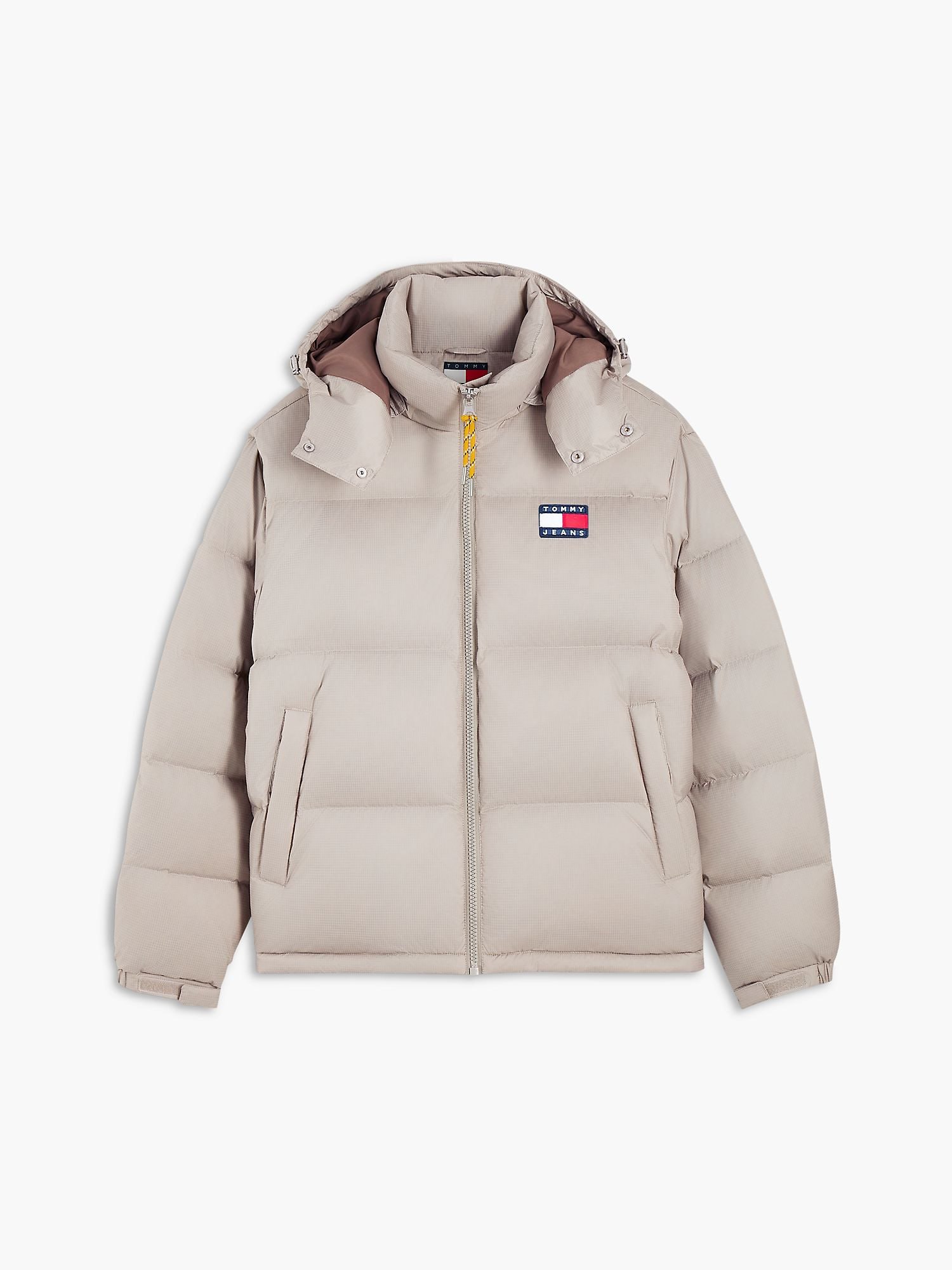 Пуховик Tommy Jeans Alaska Ripstop Down Jacket Limestone Dust