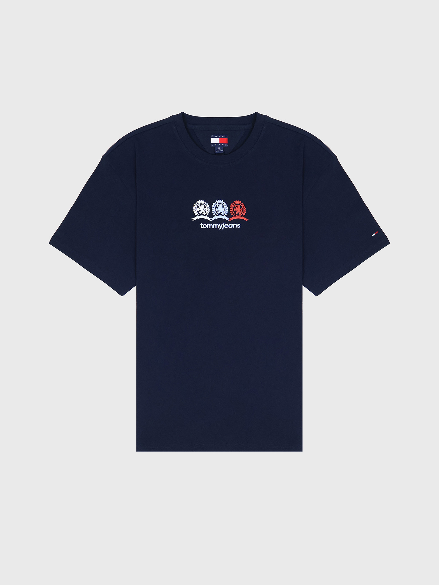 Футболка Tommy Jeans Multi-Crest Logo Dark Navy