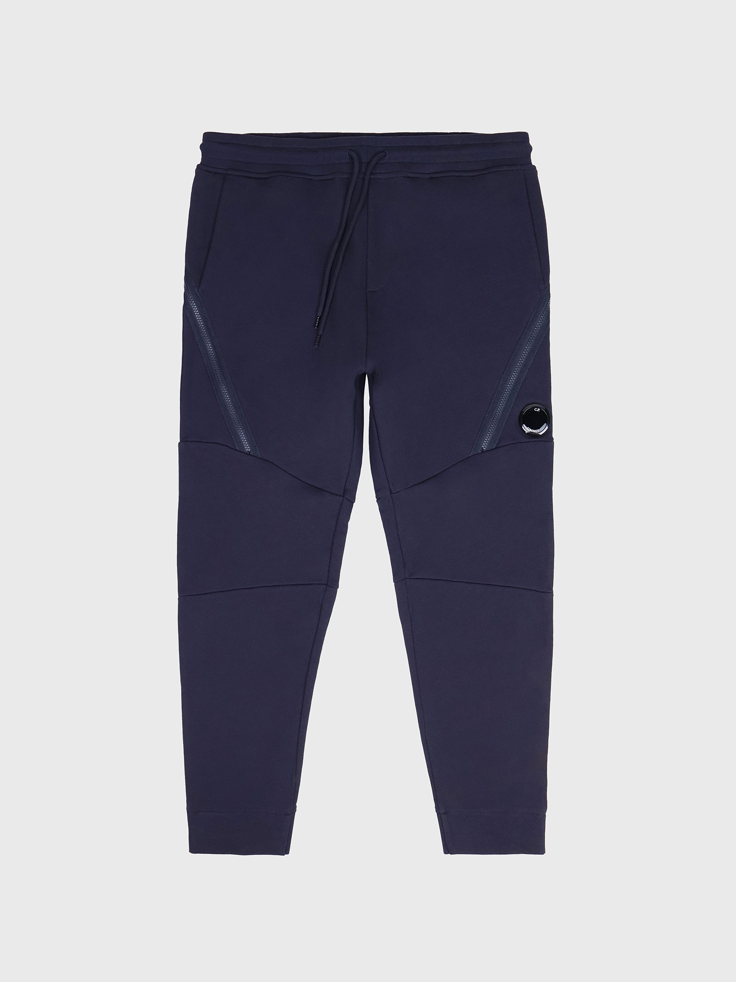 Брюки C.P. Company Diagonal Raised Fleece Zipped Navy