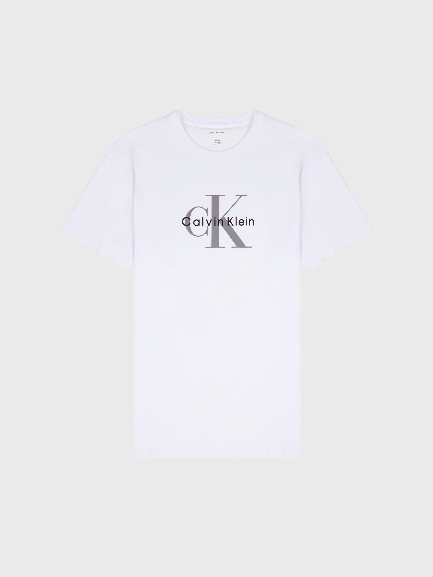 Футболка Calvin Klein Monologo Tee Brilliant White